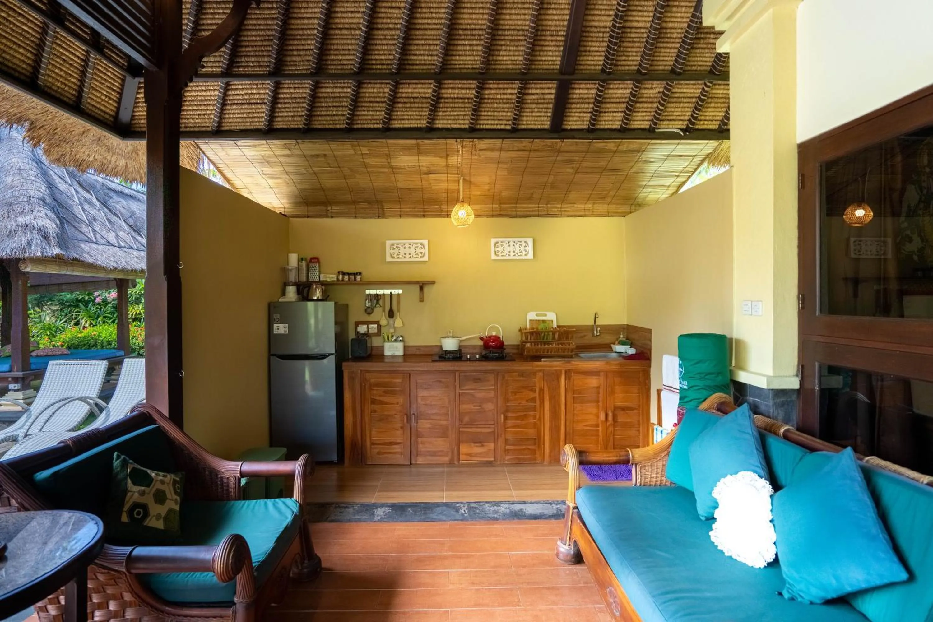 kitchen in Taman Sari Bali Resort and Spa