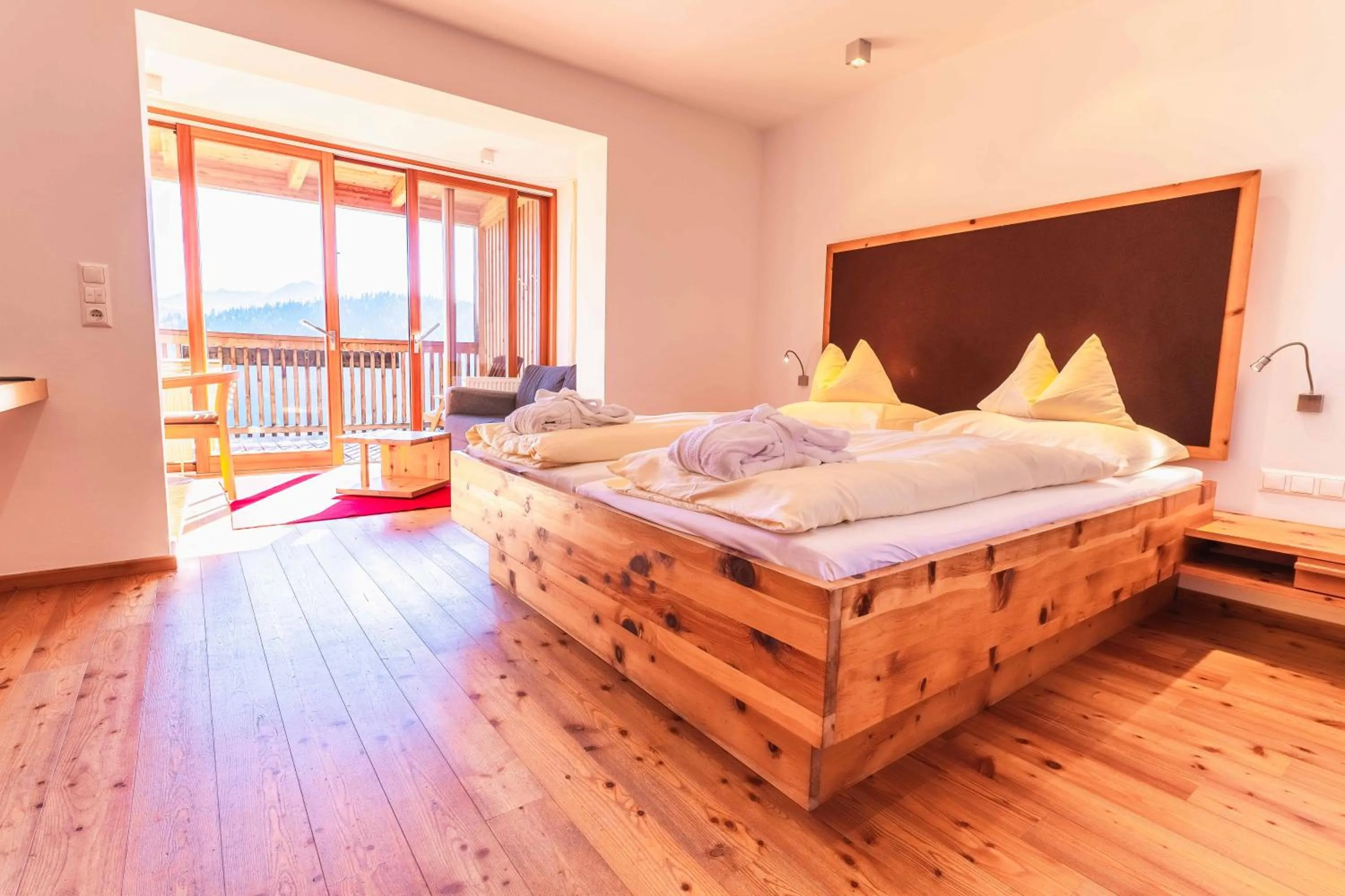 Bedroom, Bed in Hotel Ramsauhof Pool & Wellness Breakfast & Light Dinner Buffet