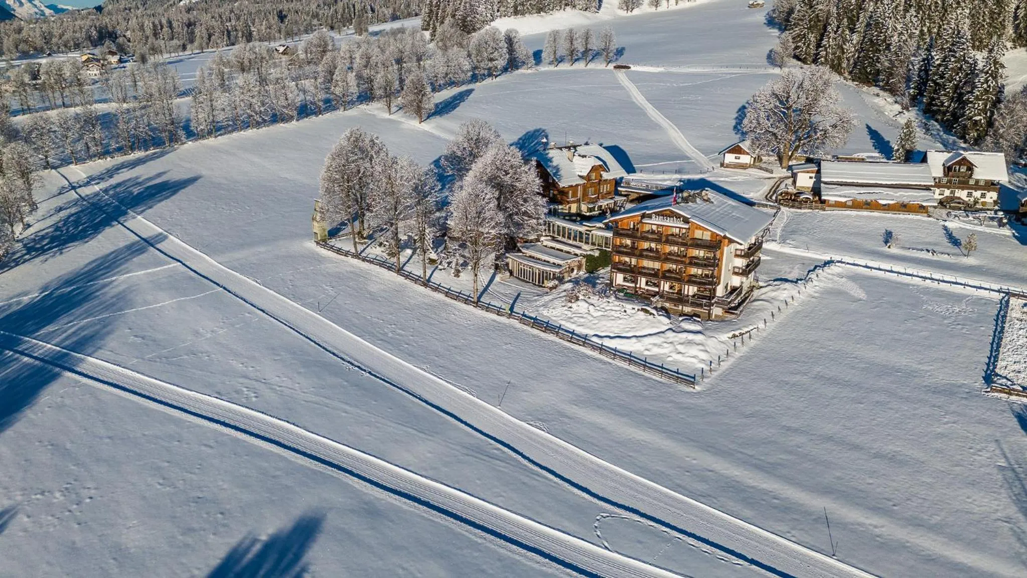 Property building in Hotel Ramsauhof Pool & Wellness Breakfast & Light Dinner Buffet