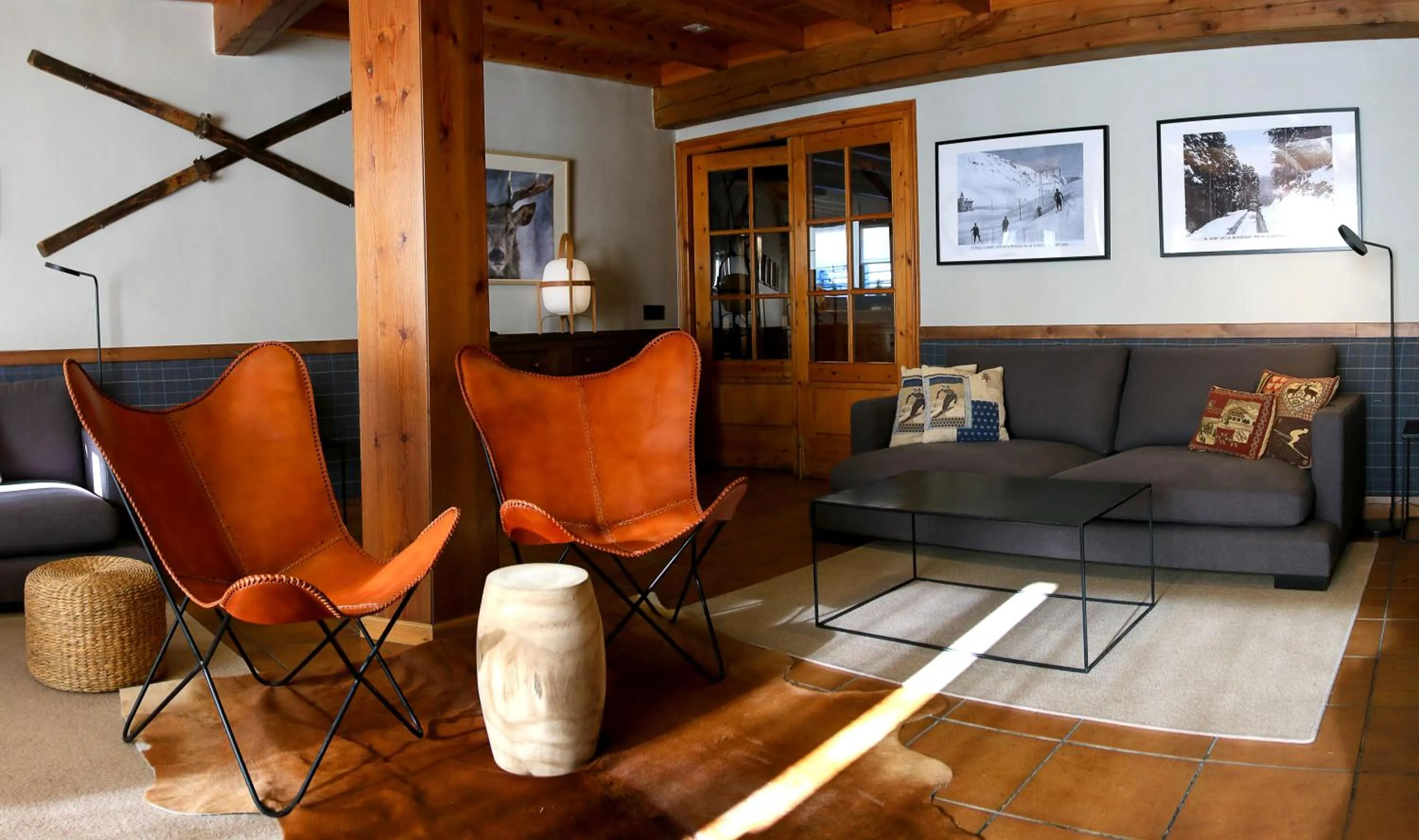 Living room in Hotel Lo Paller