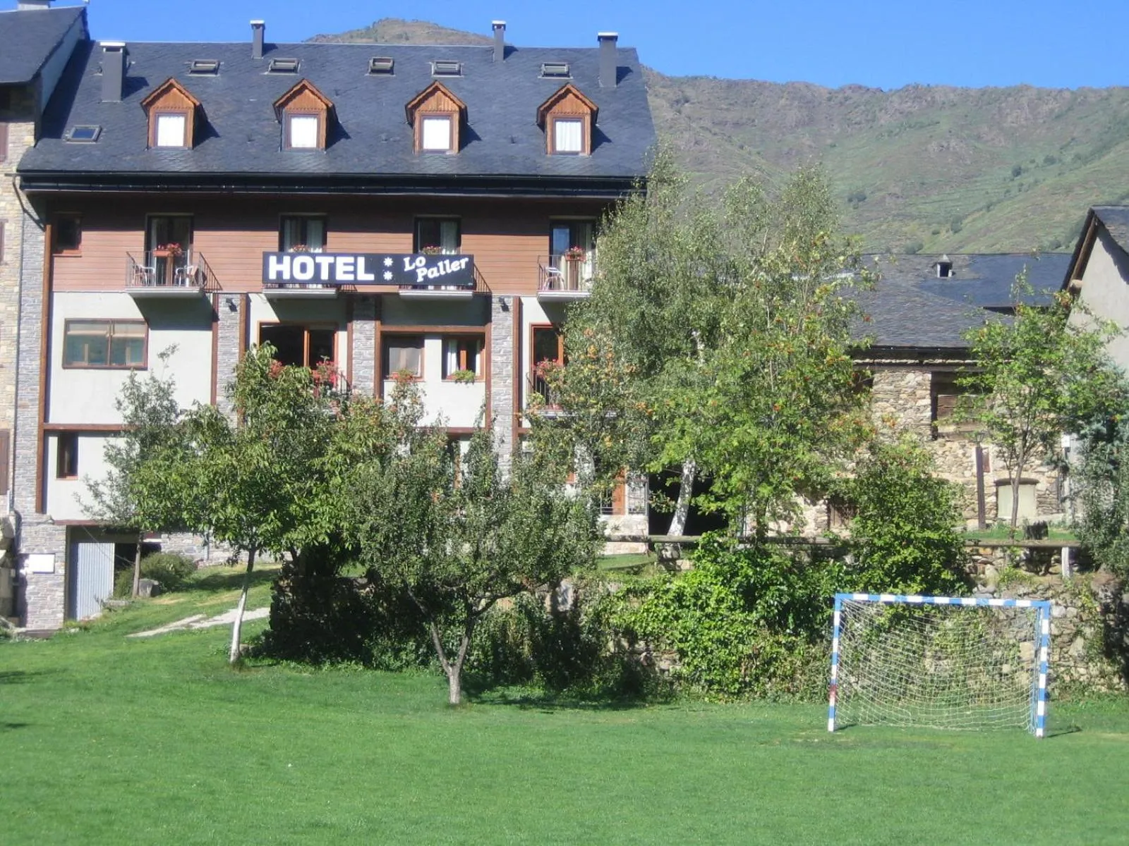Facade/entrance in Hotel Lo Paller