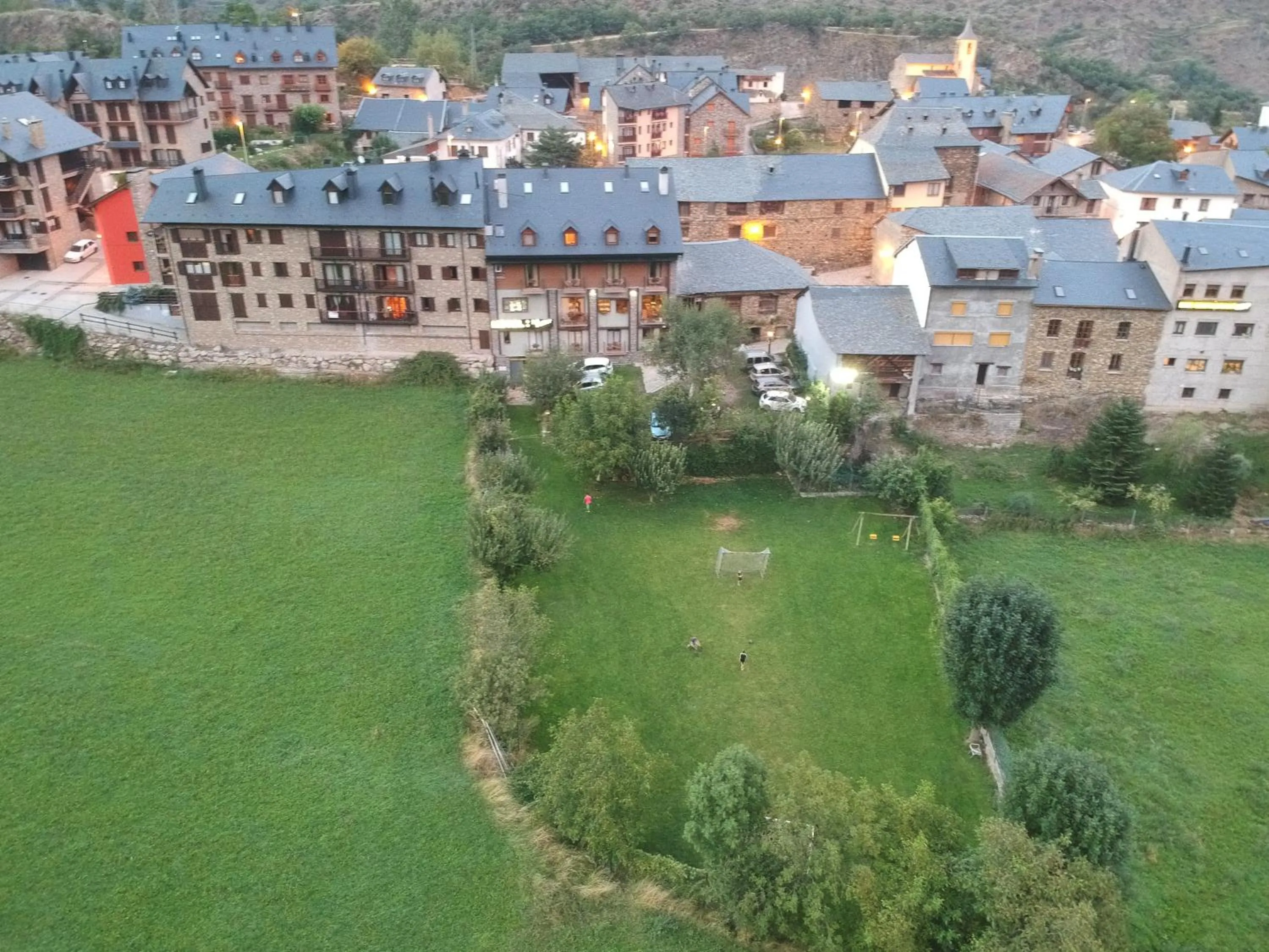 Bird's eye view in Hotel Lo Paller