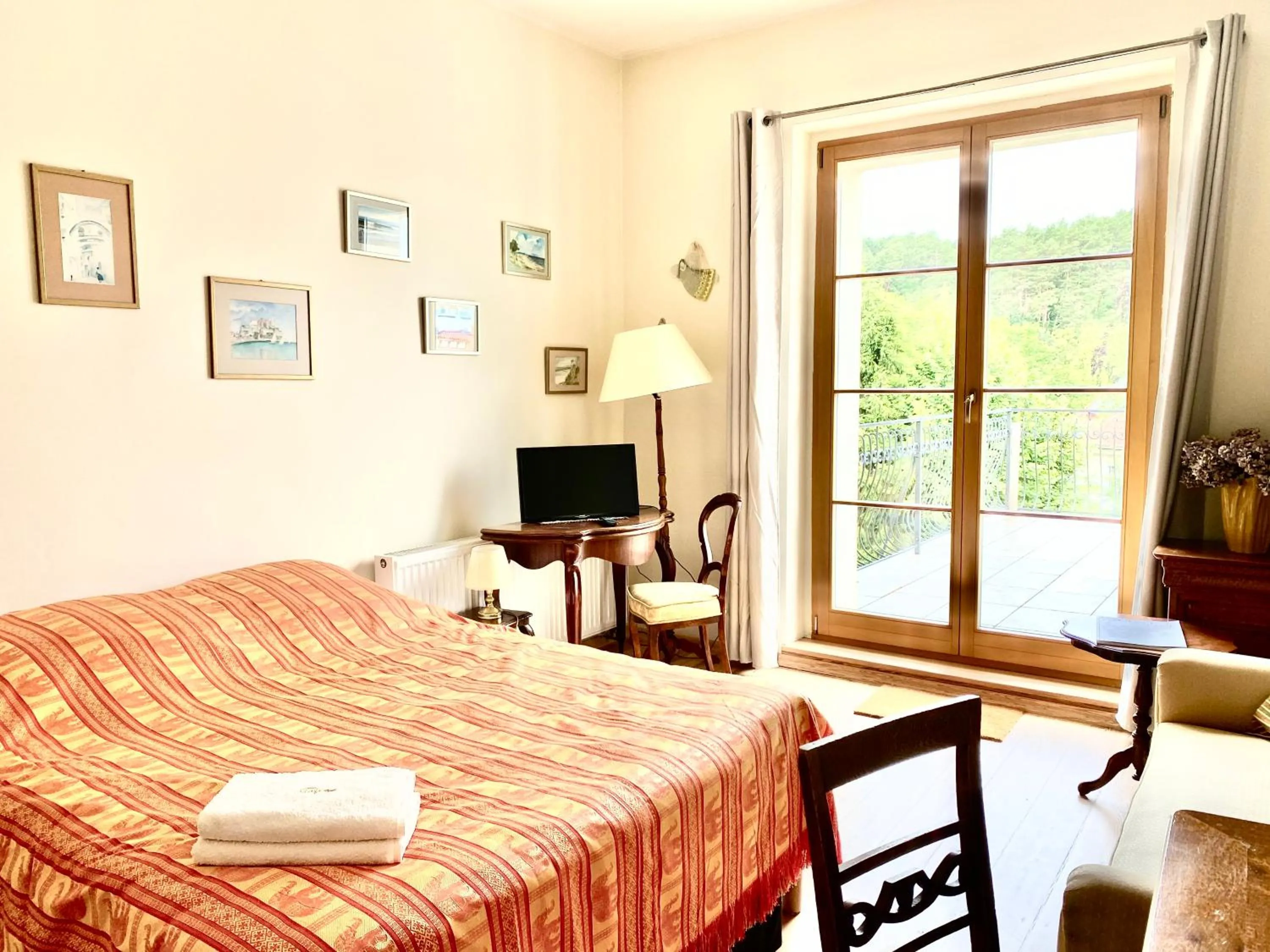 Bed in Sopot Residence