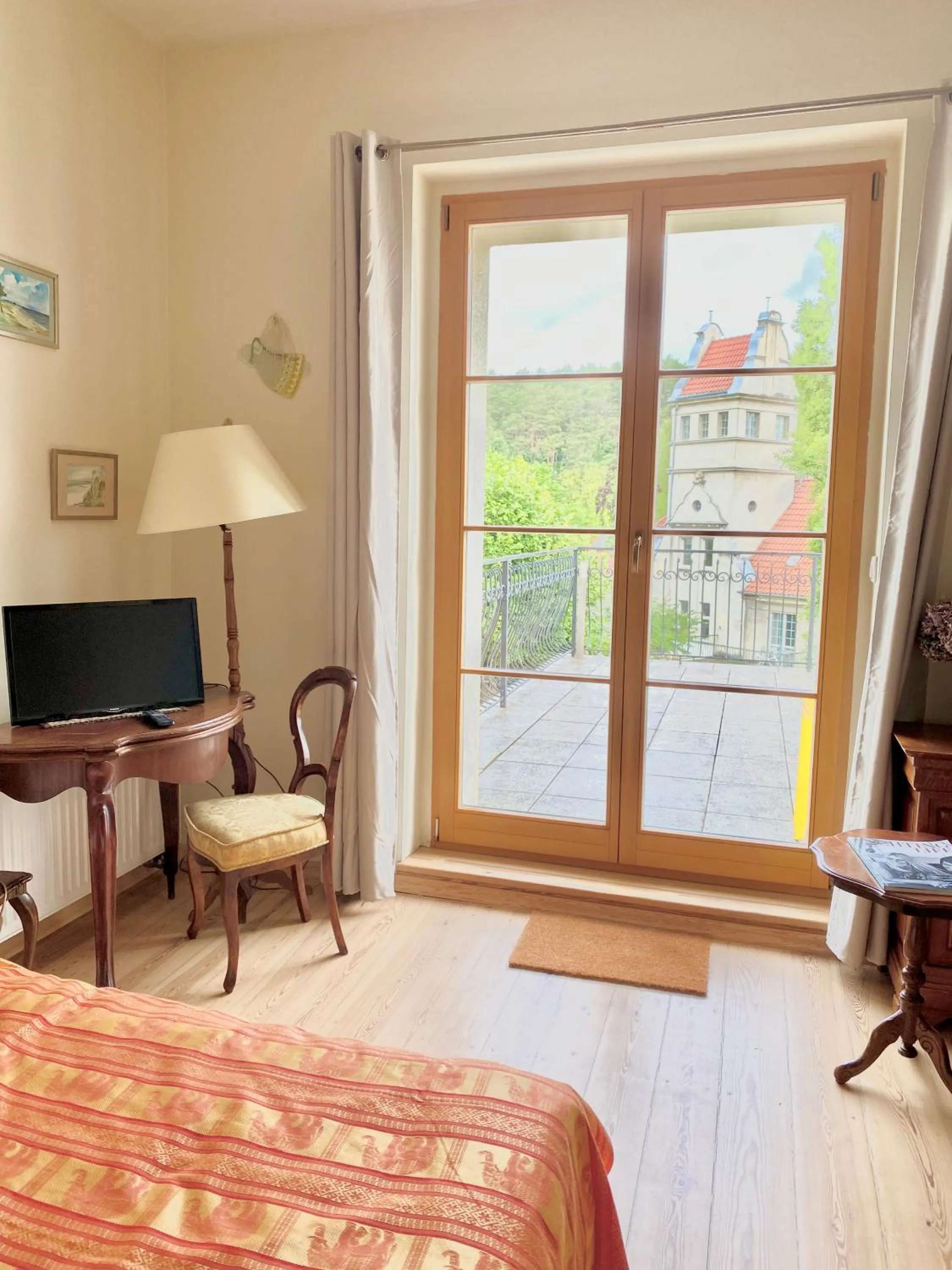Bed in Sopot Residence