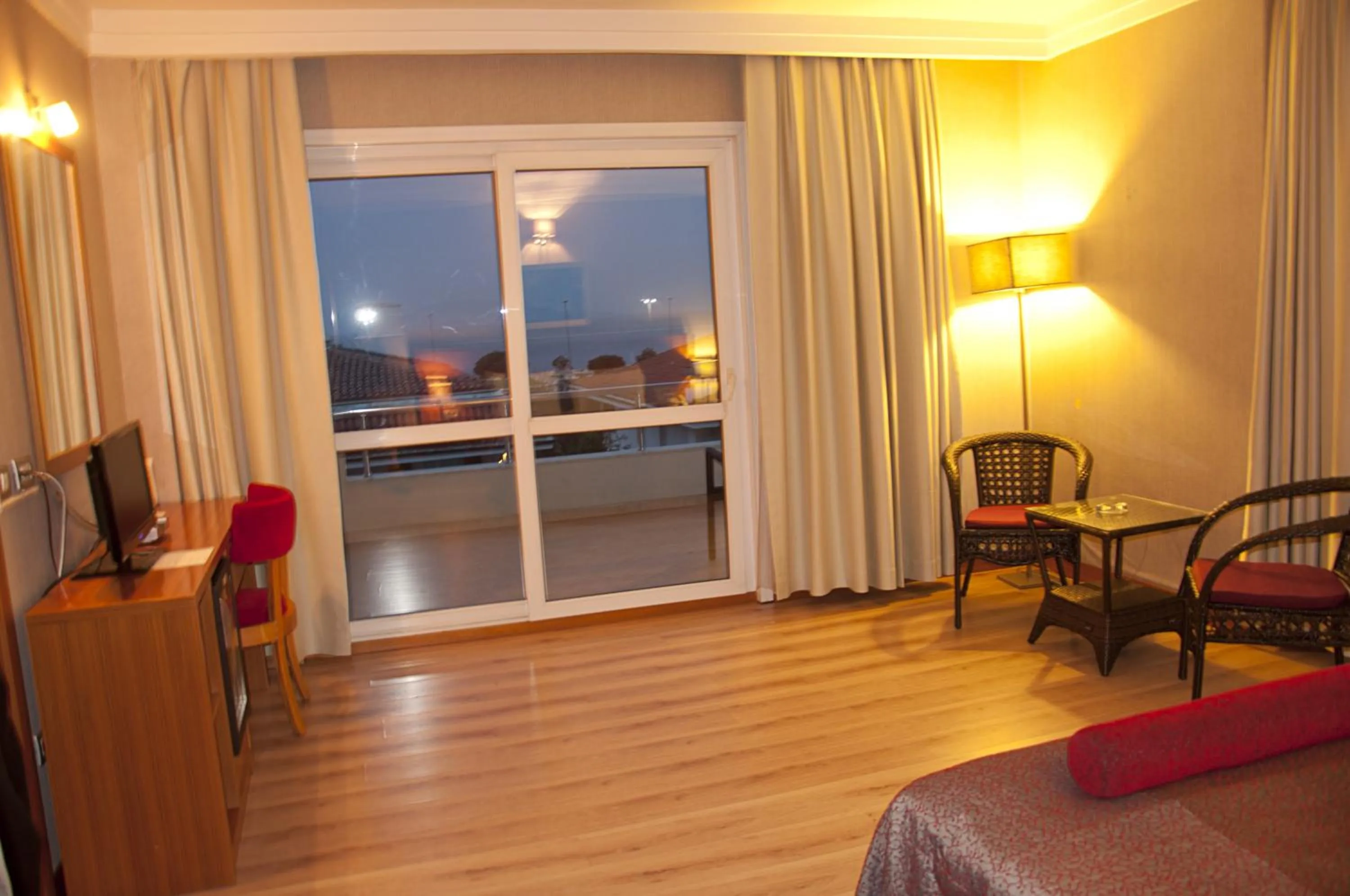 Bedroom, Bed in dragos island hotel