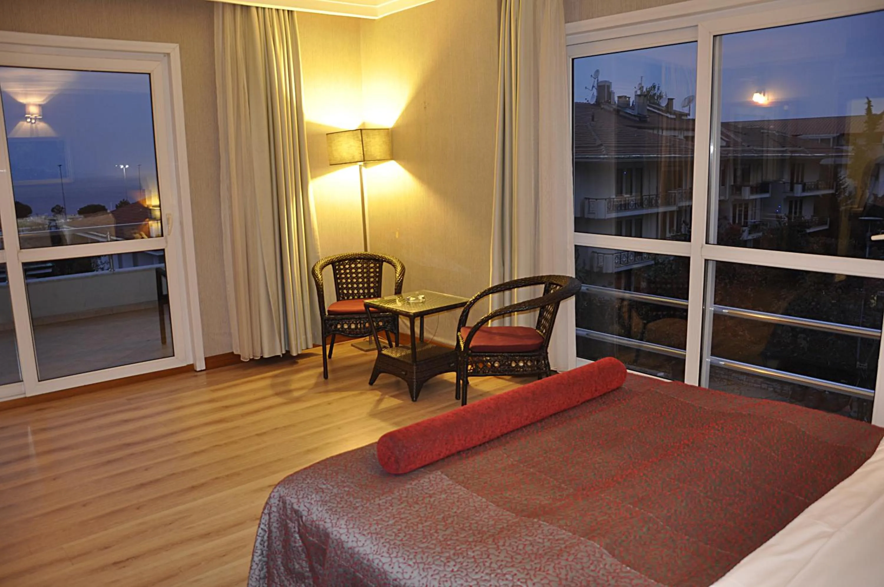 Bed in dragos island hotel