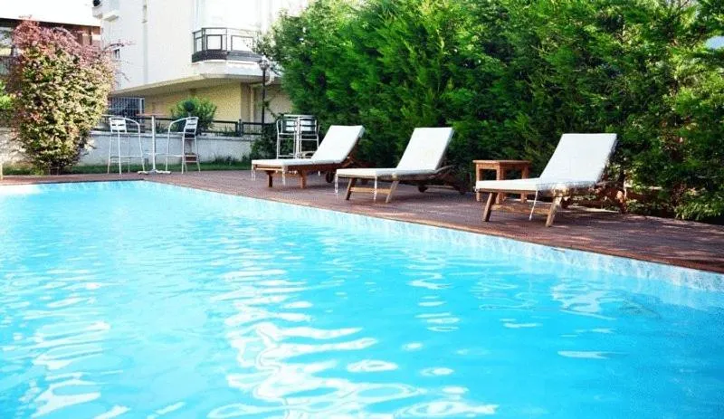 Swimming pool in dragos island hotel