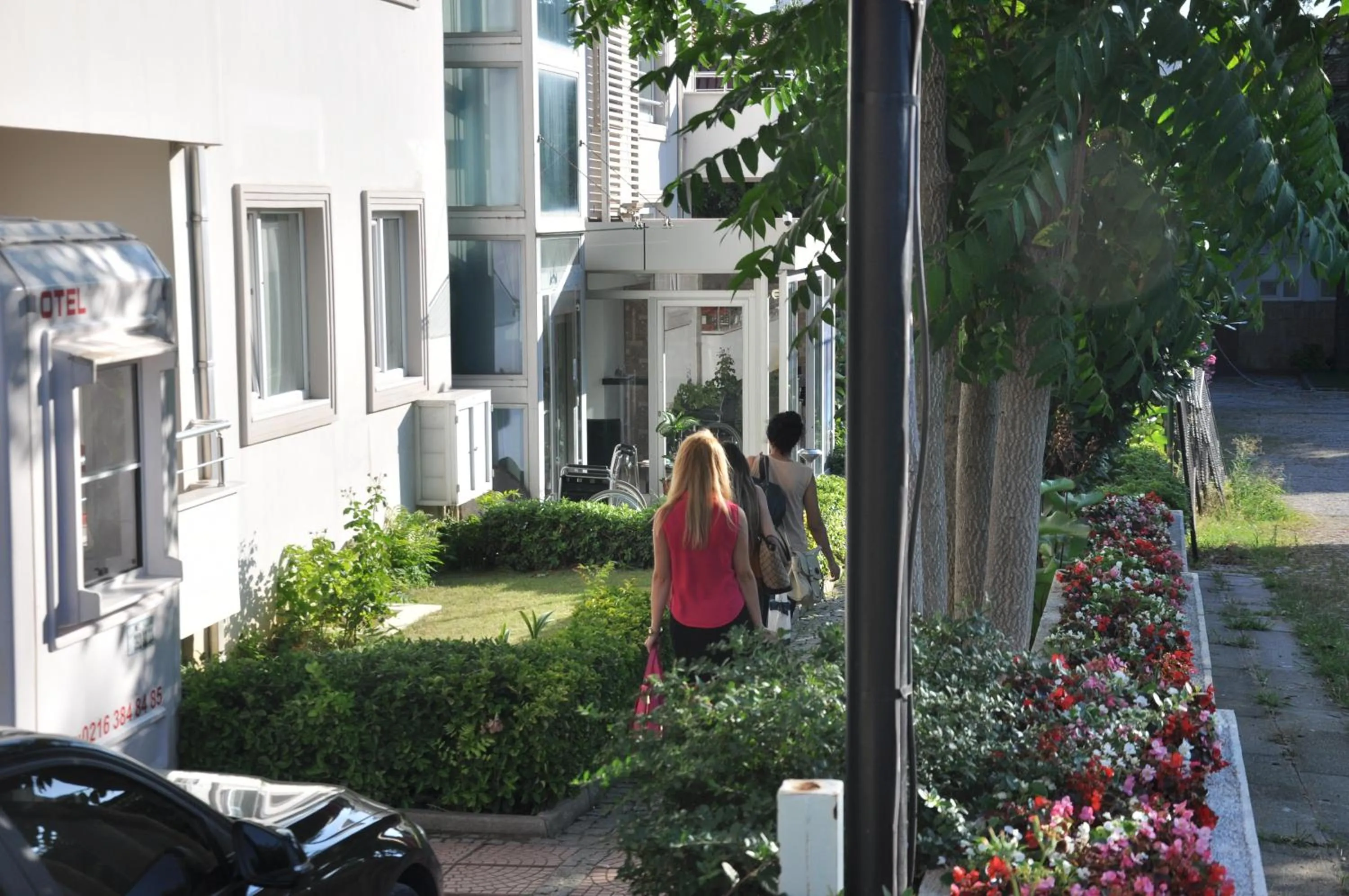 Facade/entrance in dragos island hotel