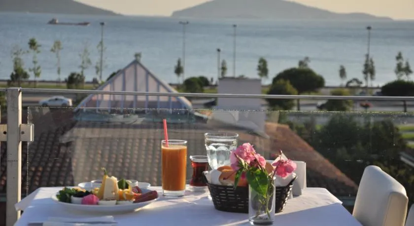 Balcony/Terrace in dragos island hotel