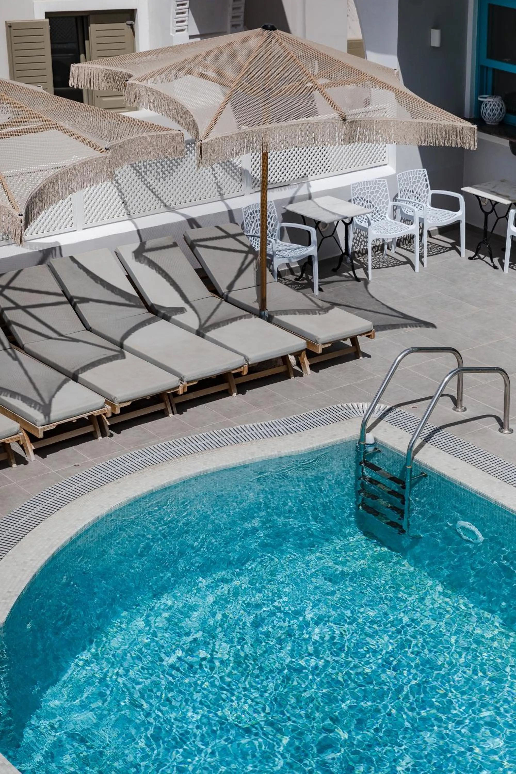 Pool view in Nikolas Hotel