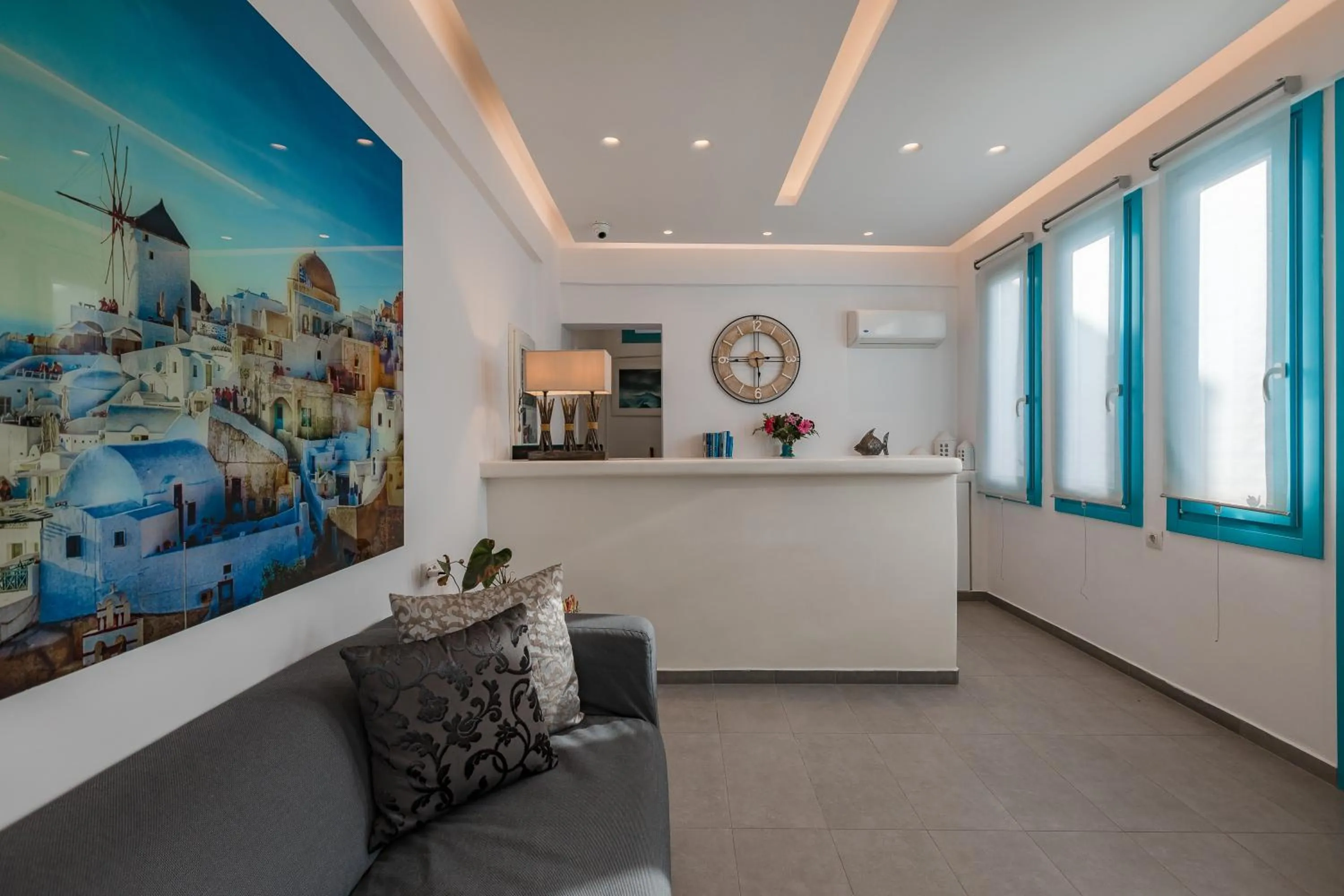 Lobby or reception in Nikolas Hotel