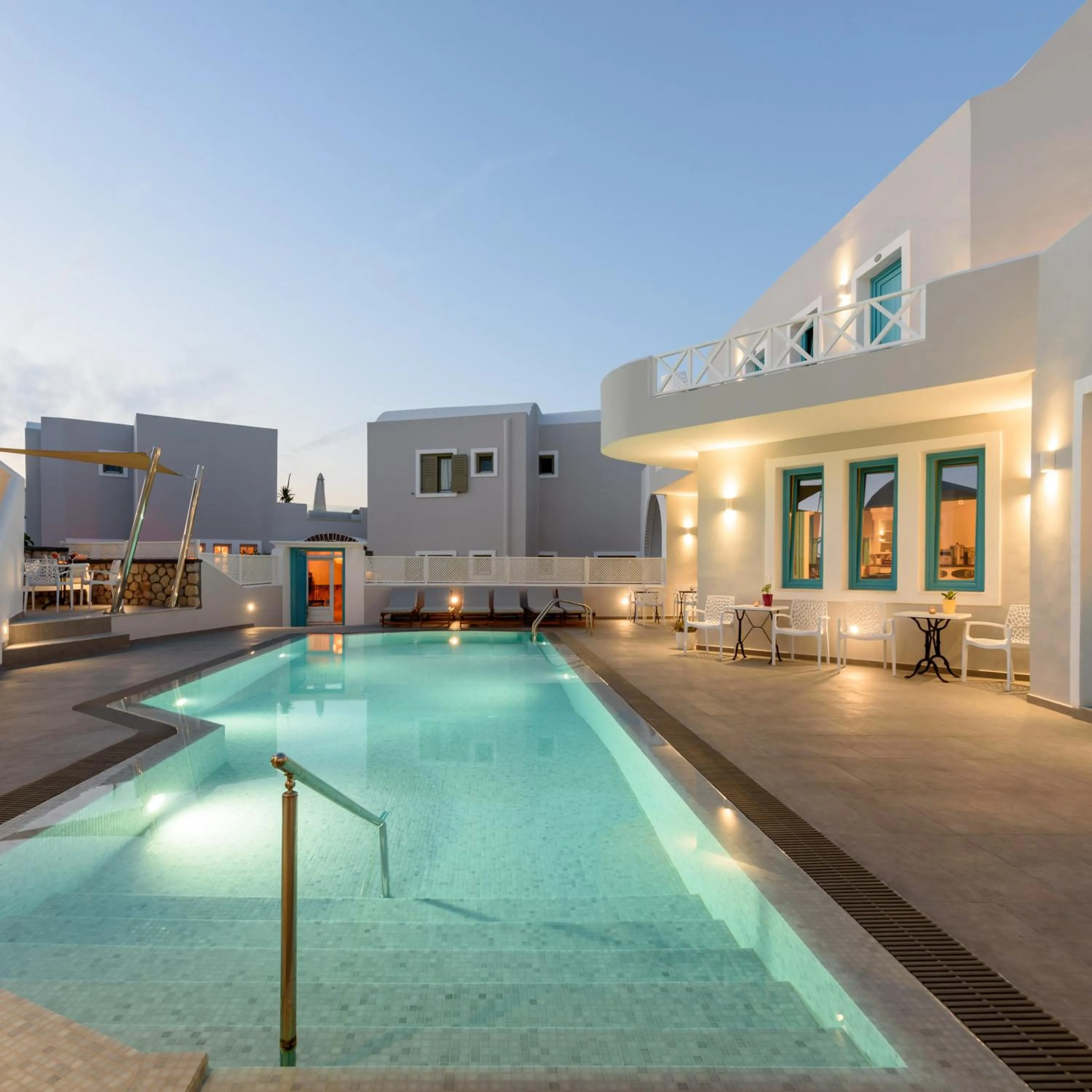 Swimming pool in Nikolas Hotel