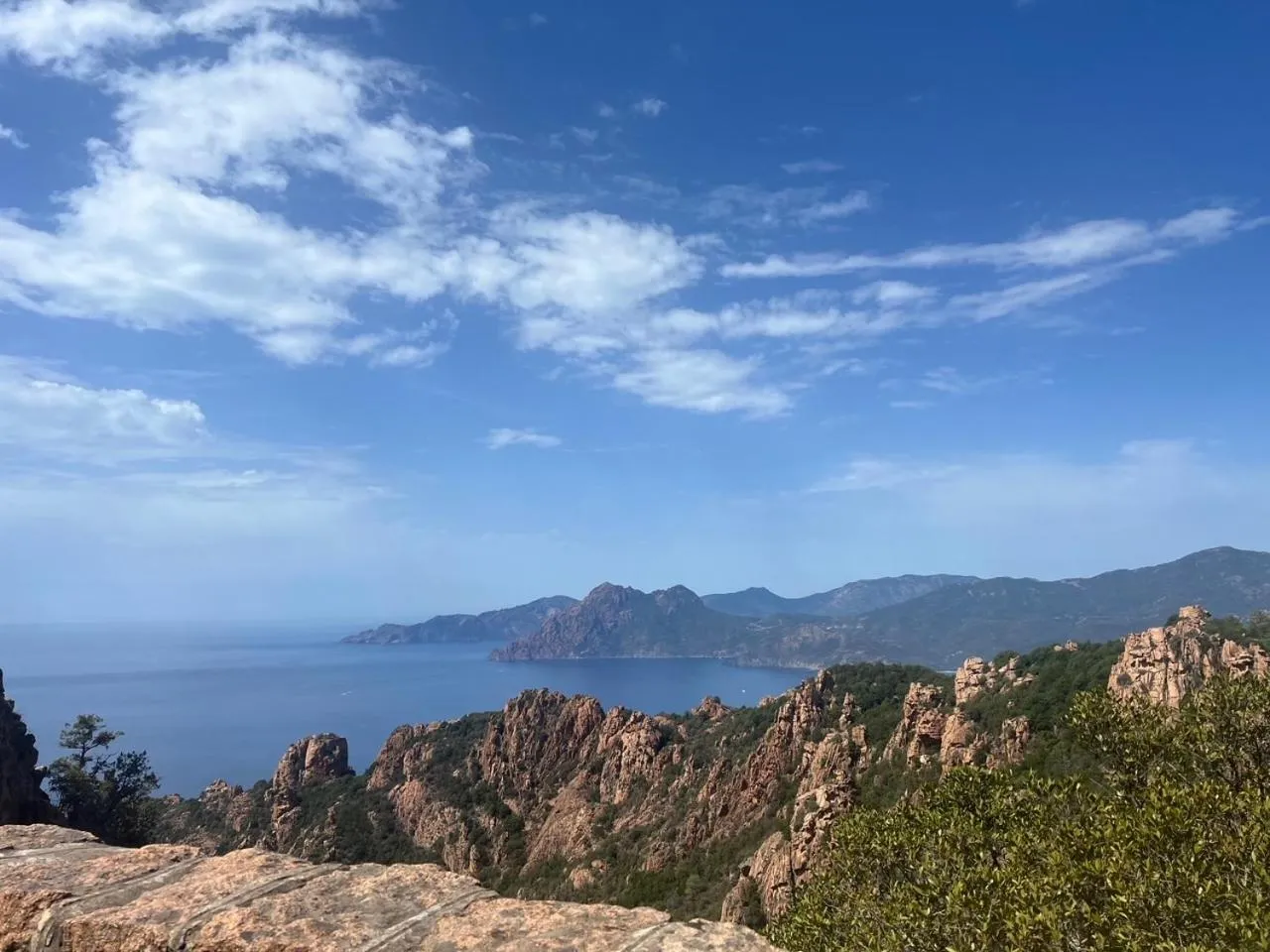 Natural landscape in Logis Hotel Le Lonca