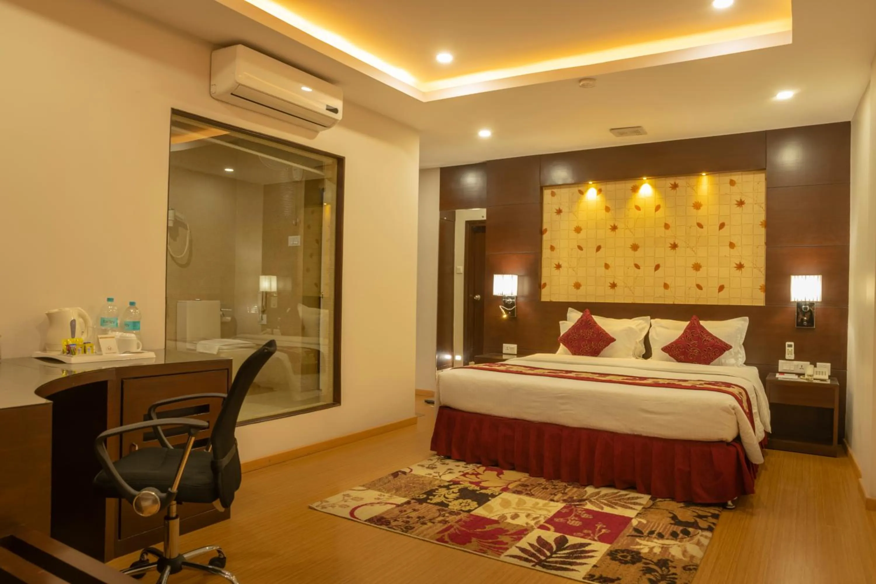 Bed in Hotel Harrison Palace