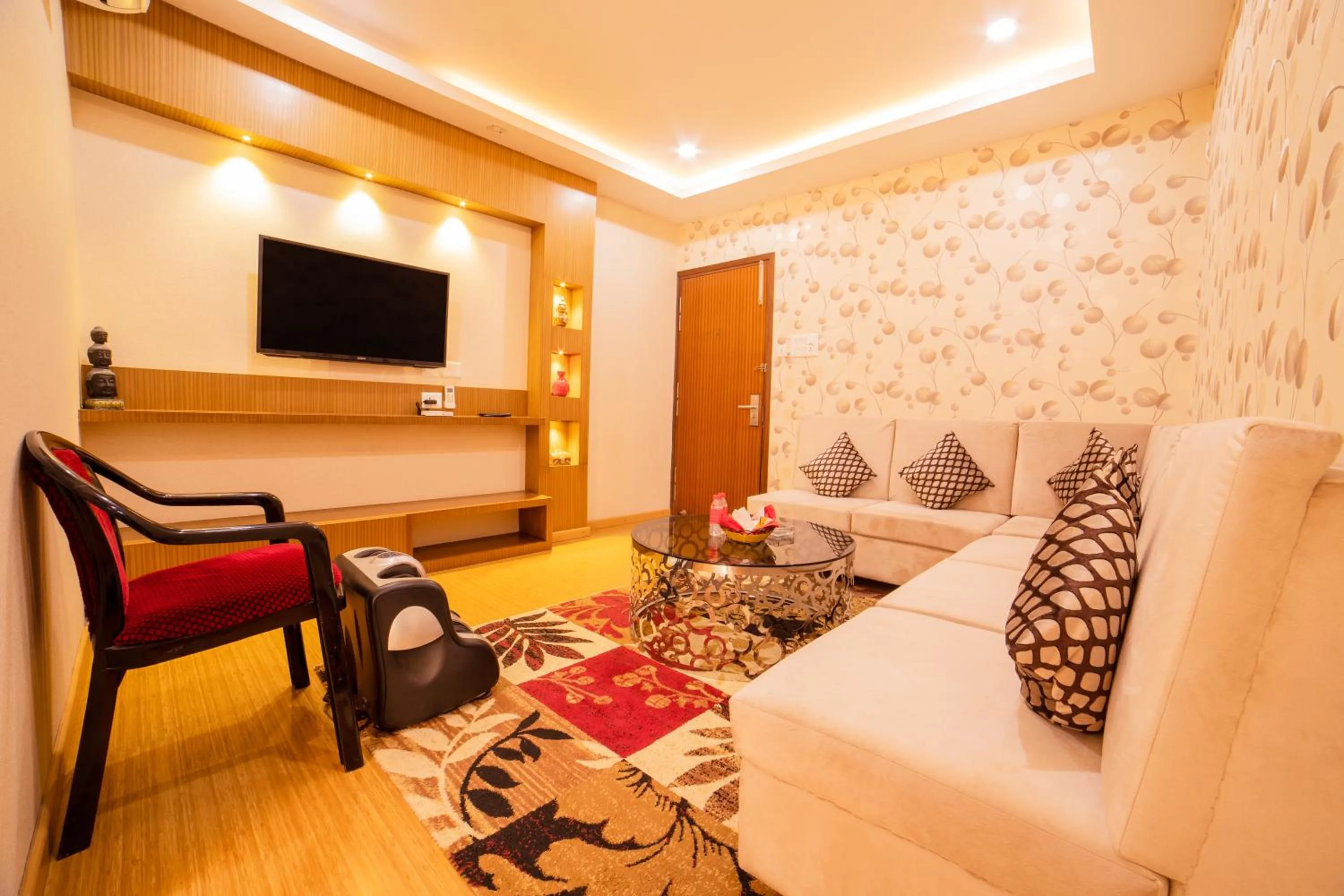 Bed in Hotel Harrison Palace