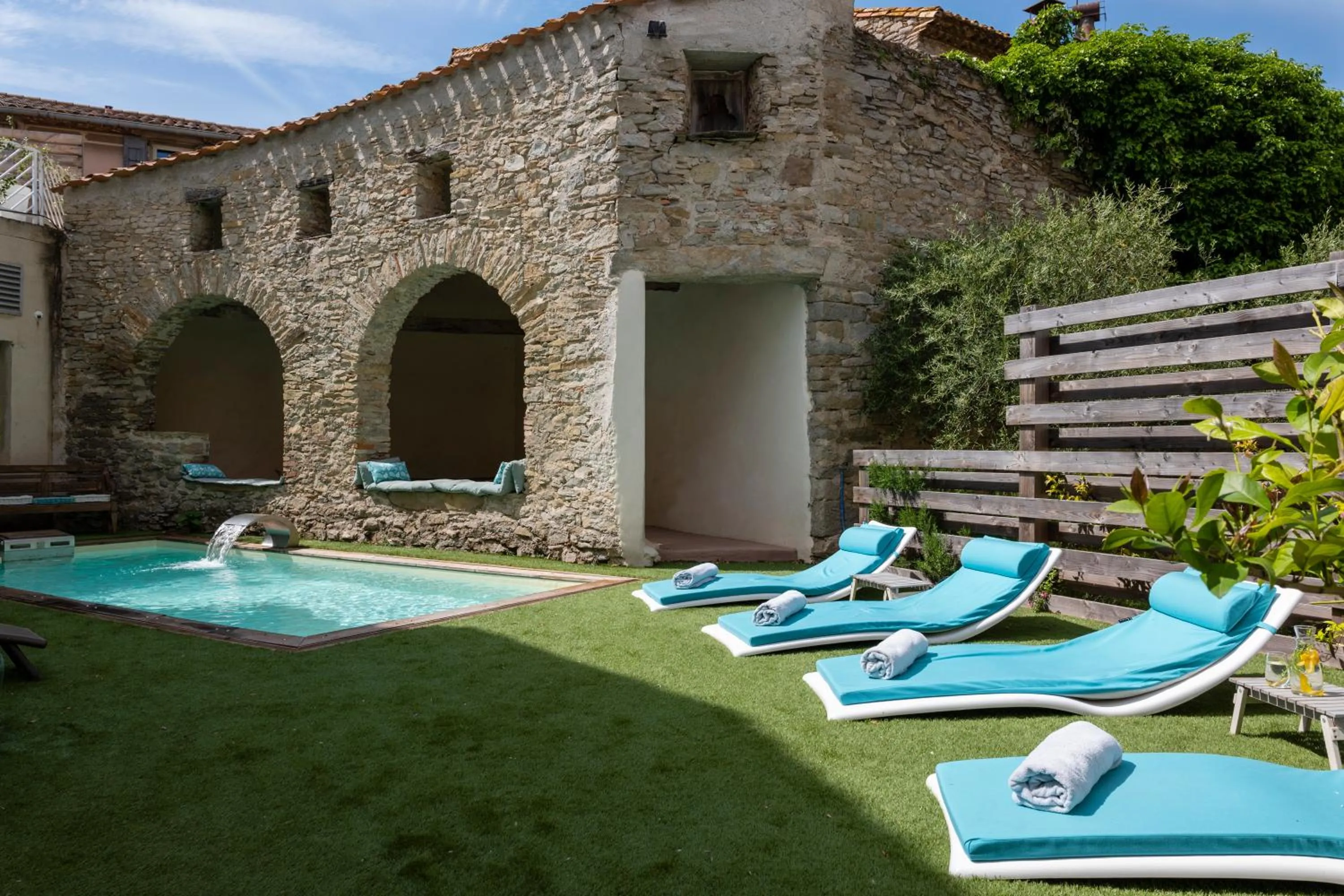 Swimming pool in Château De Siran - Hôtel & Spa