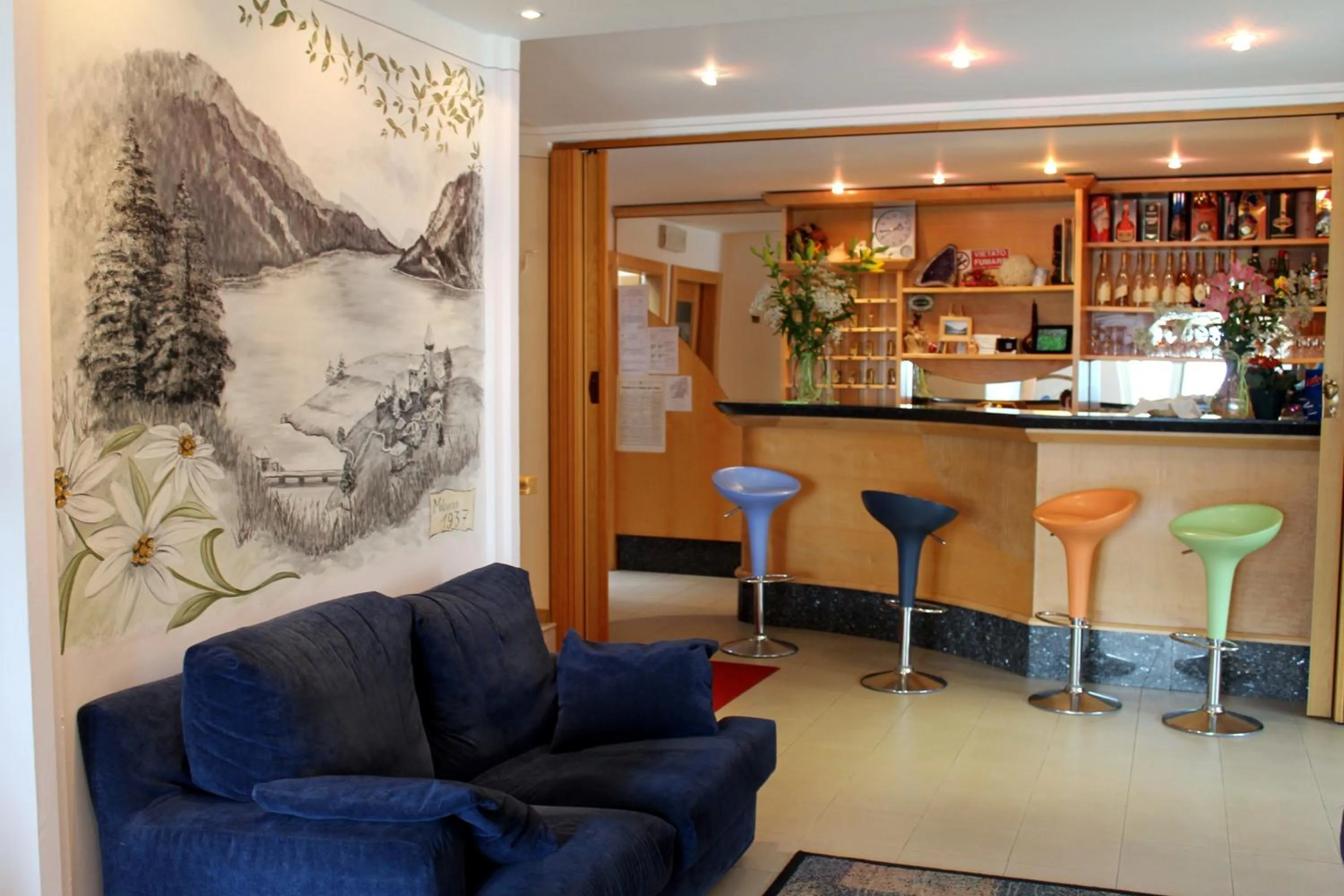 Lobby or reception in Hotel Florida