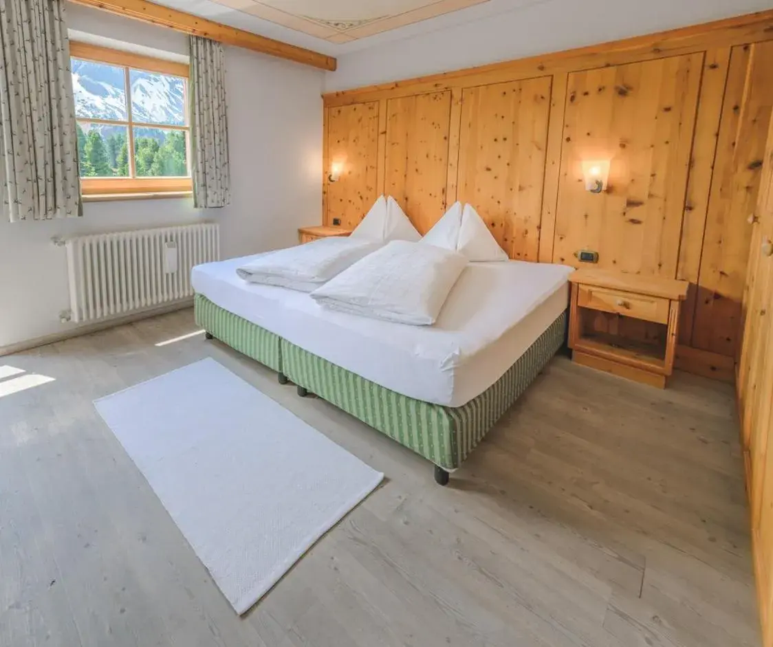 Double or Twin Room with Mountain View - single occupancy in Ütia De Börz Double or Twin Room with Mountain View - single occupancy in Ütia De Börz