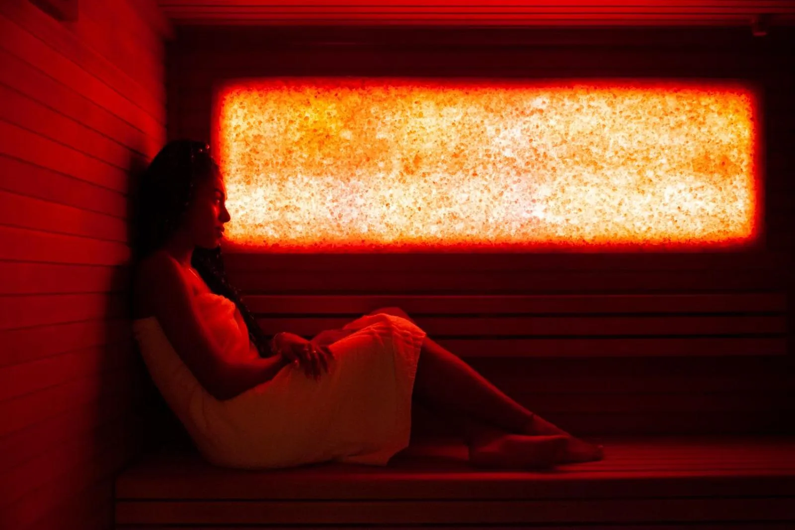 Sauna in Hotel Romanda