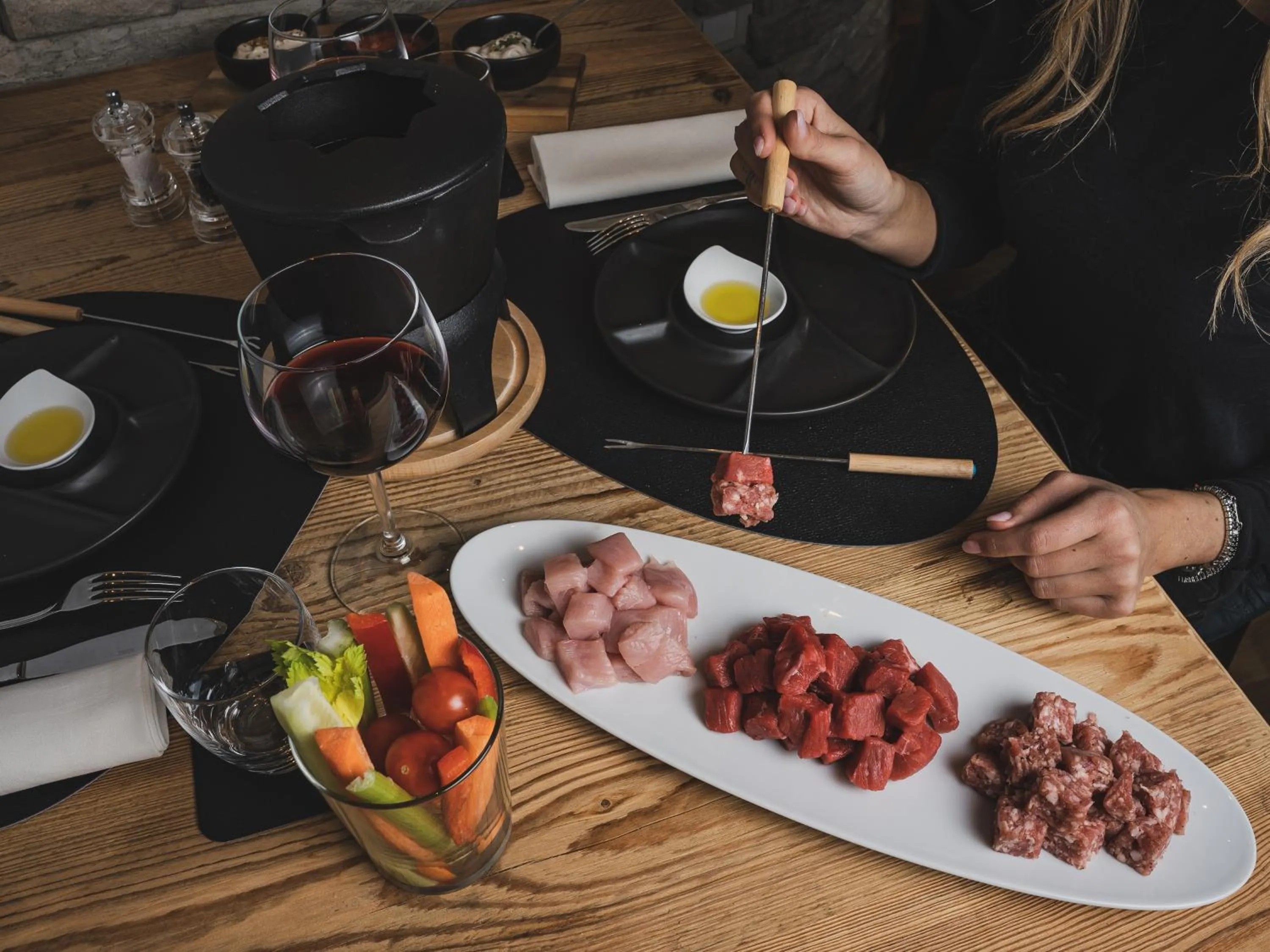 Restaurant/places to eat in Hotel Crozzon