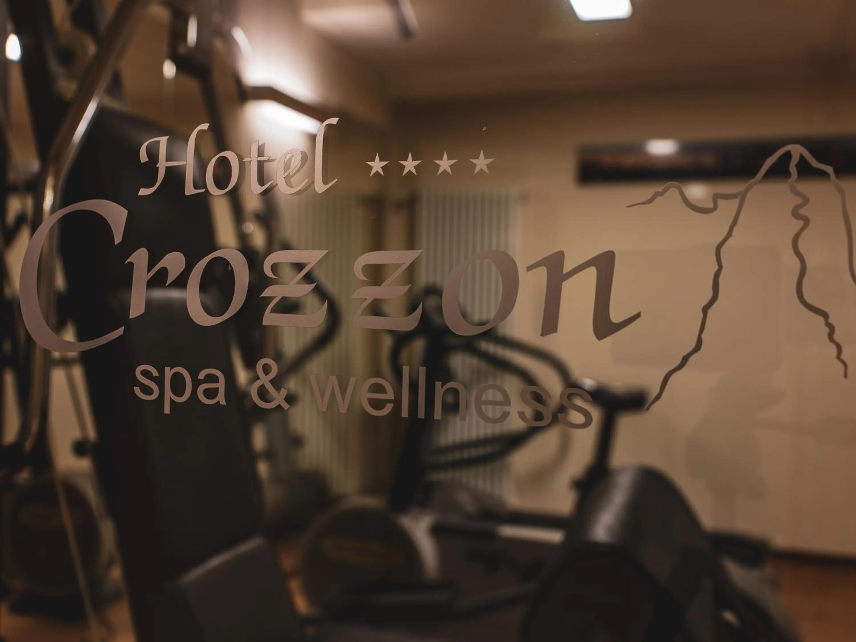 Spa and wellness centre/facilities in Hotel Crozzon