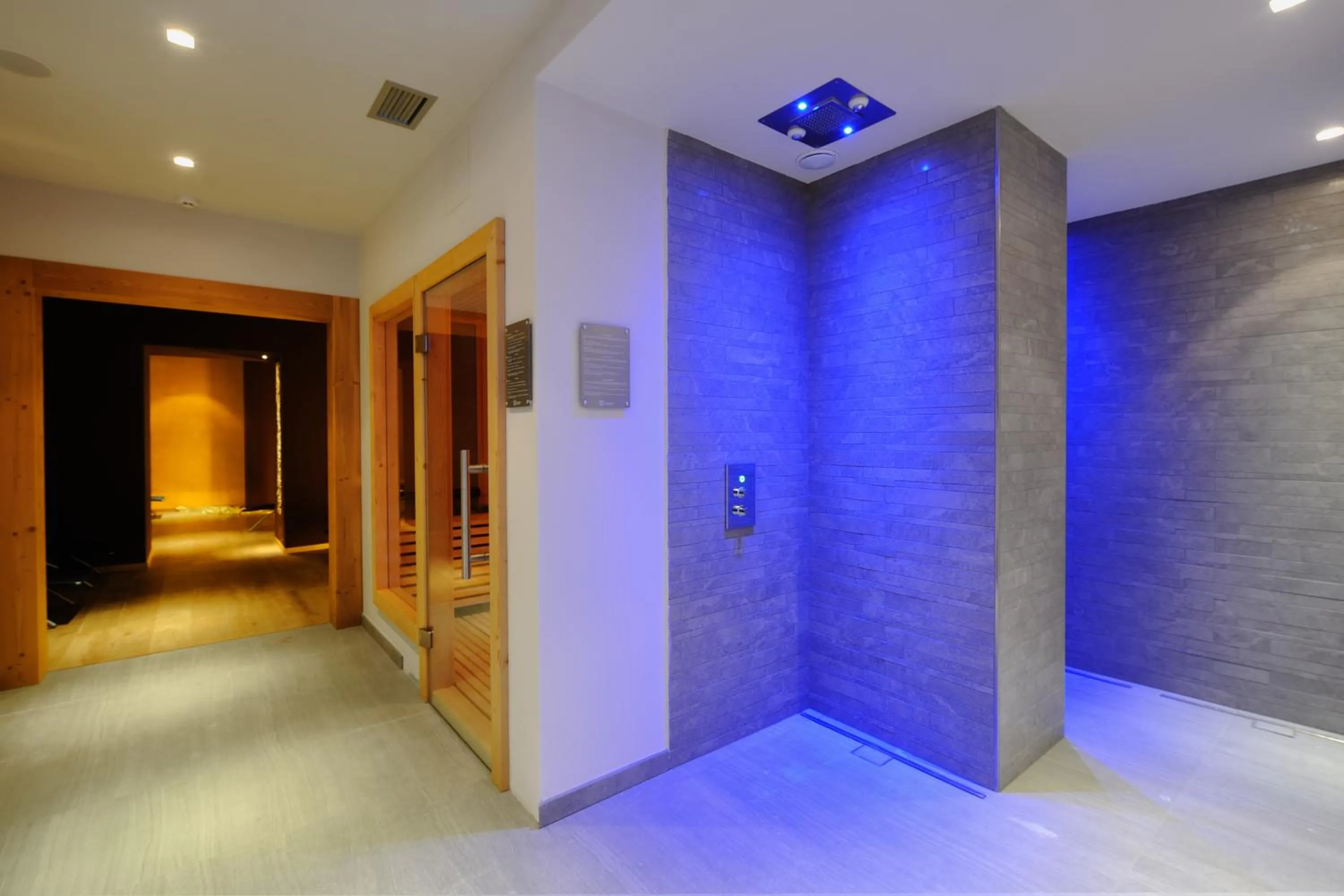 Sauna in Hotel Crozzon