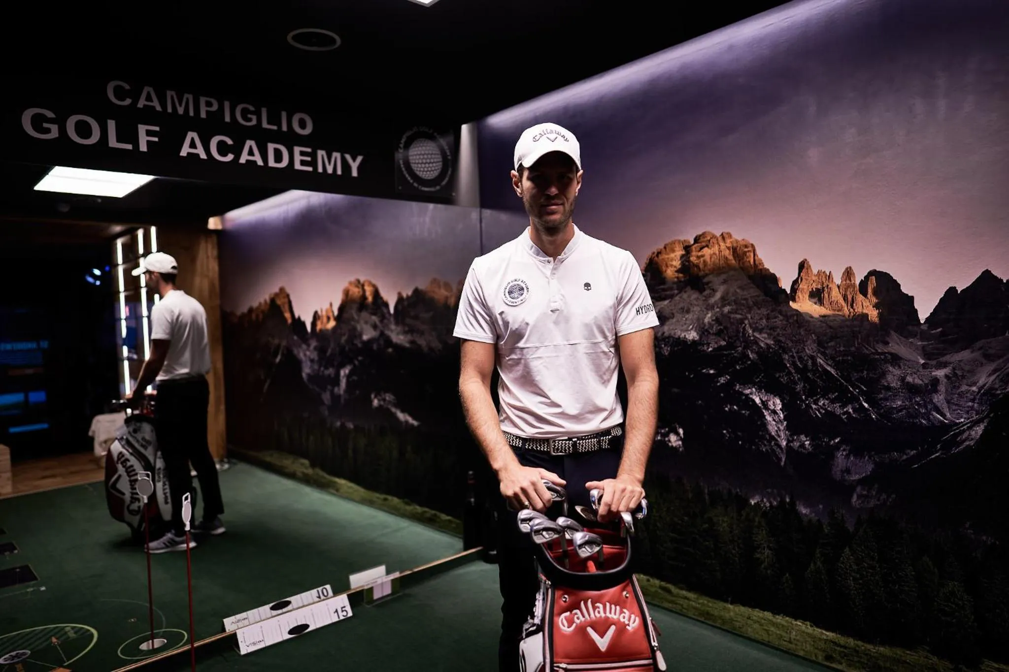 Golfcourse in Hotel Crozzon