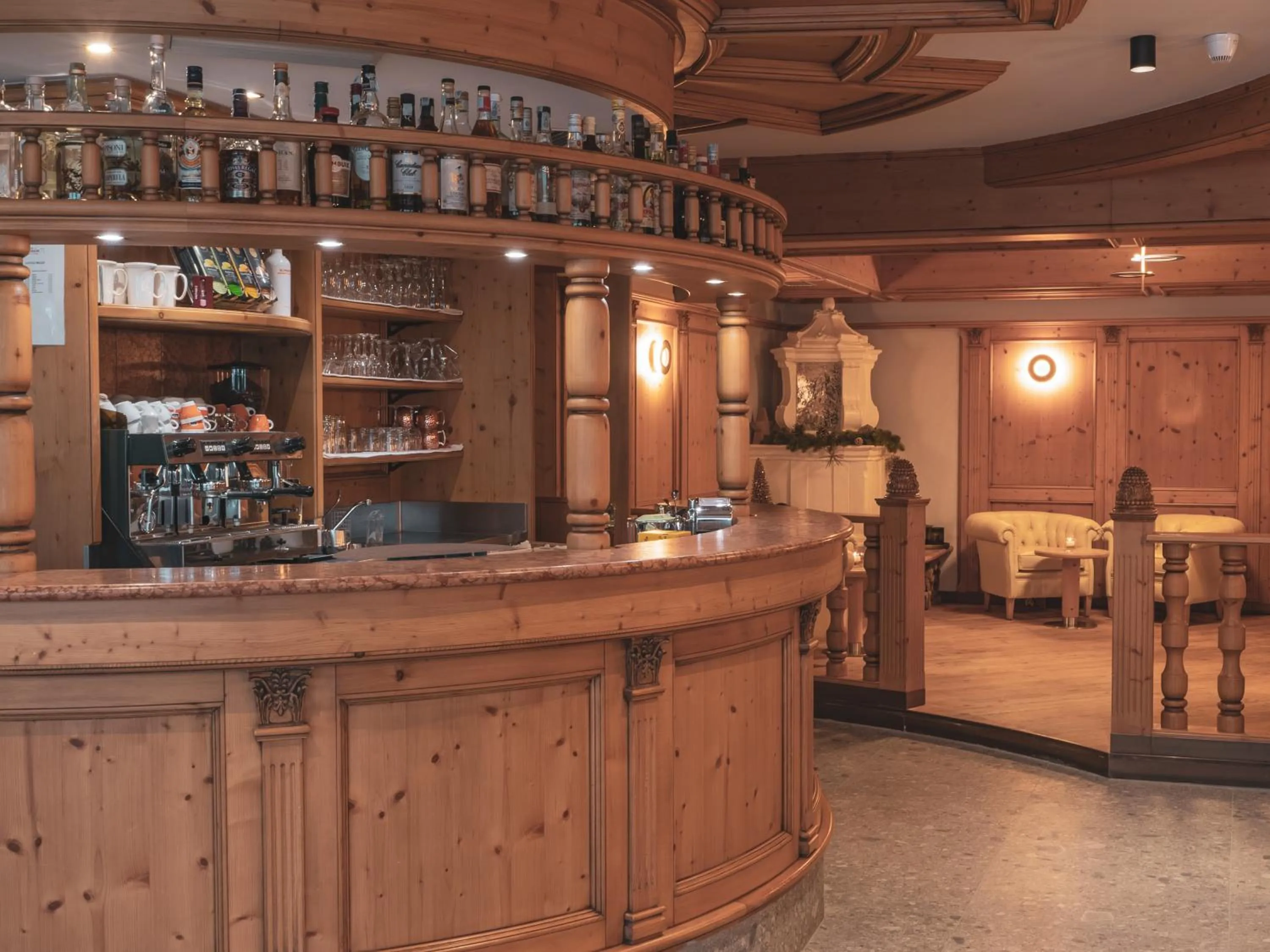 Lobby or reception in Hotel Crozzon