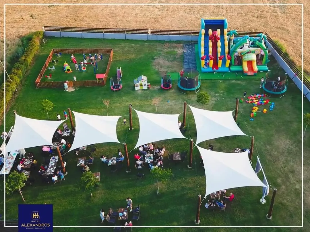 Children play ground in Hotel Alexandros