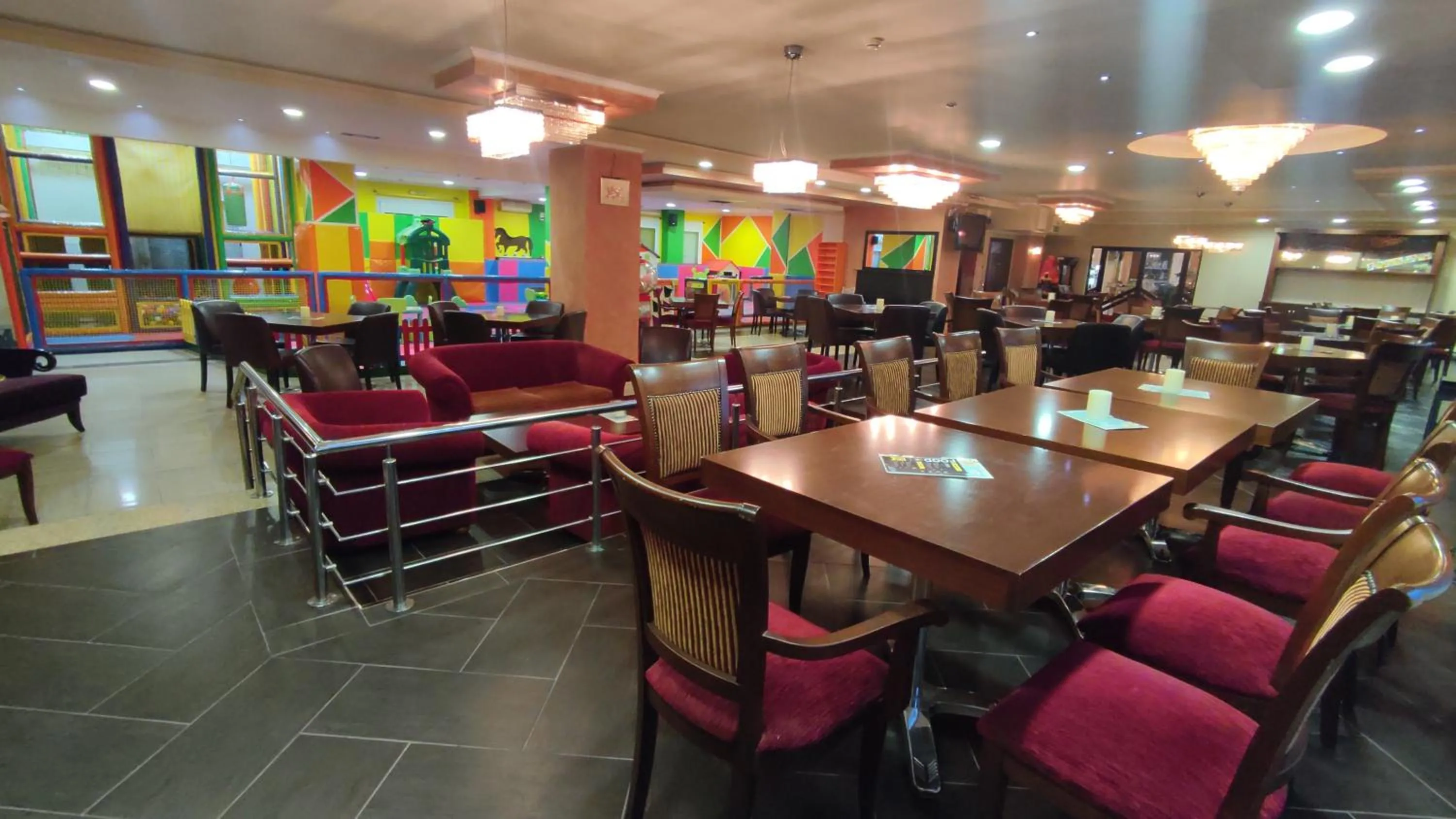 Children play ground in Hotel Alexandros