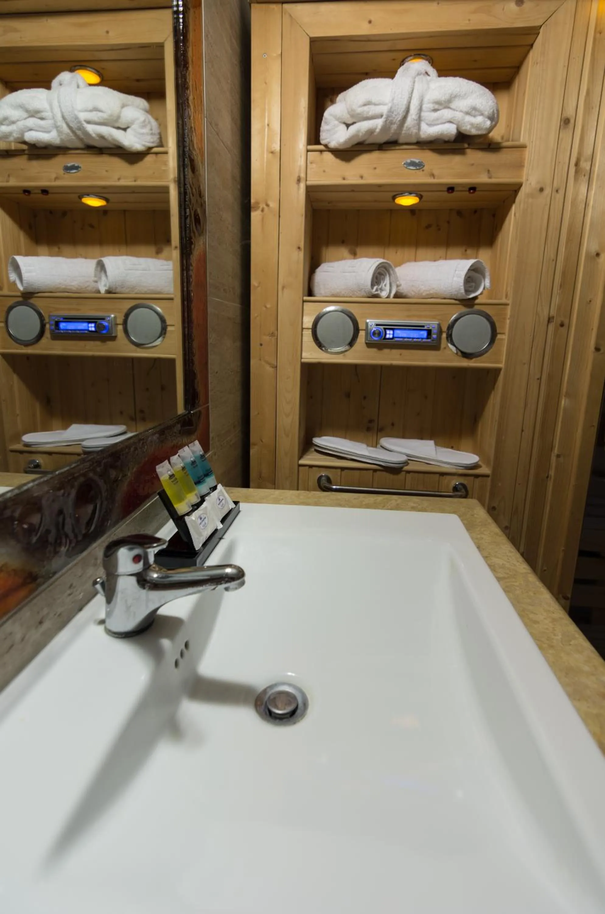 Sauna in Hotel Alexandros