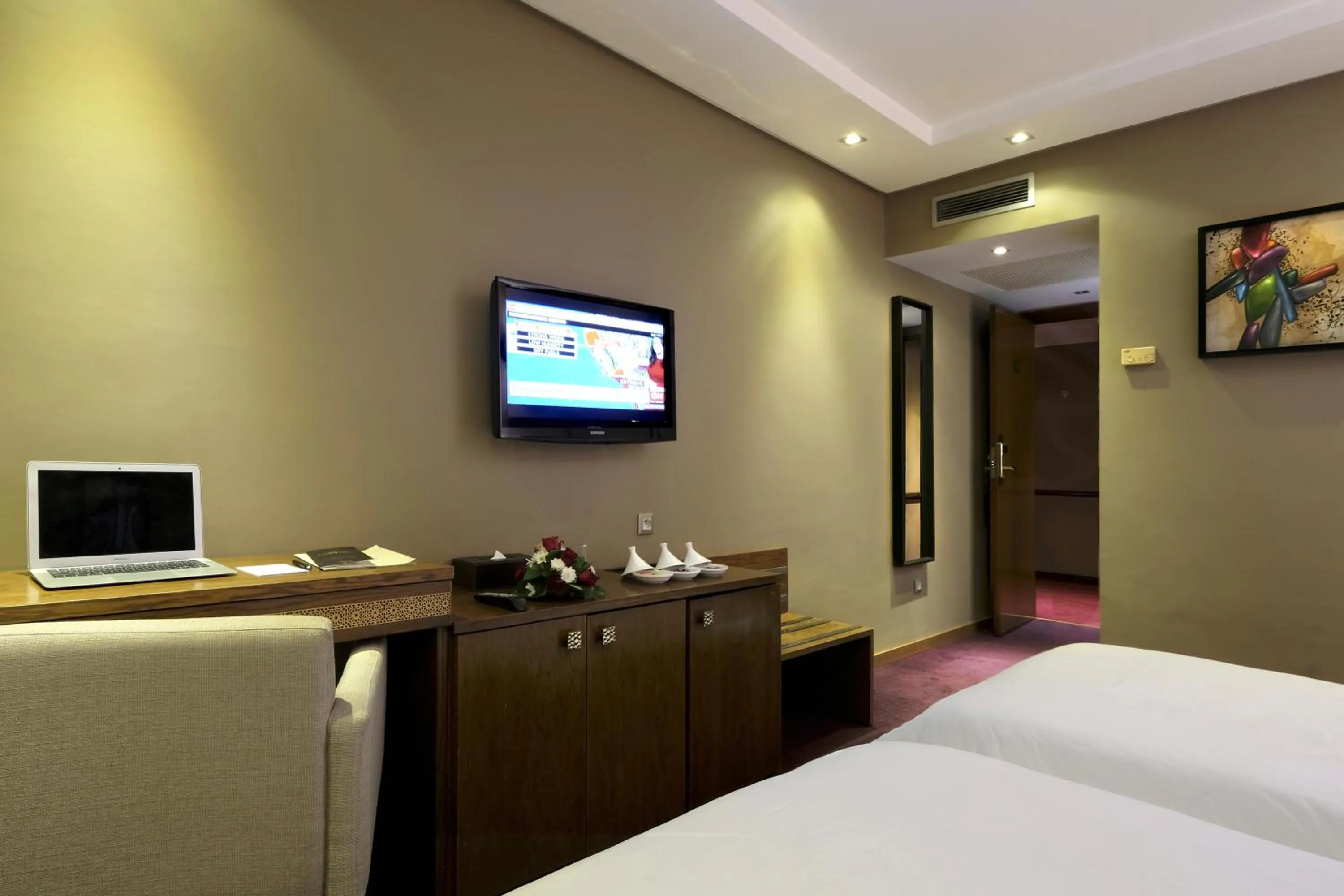 Bedroom, Bed in Belere Urban Hotel Rabat