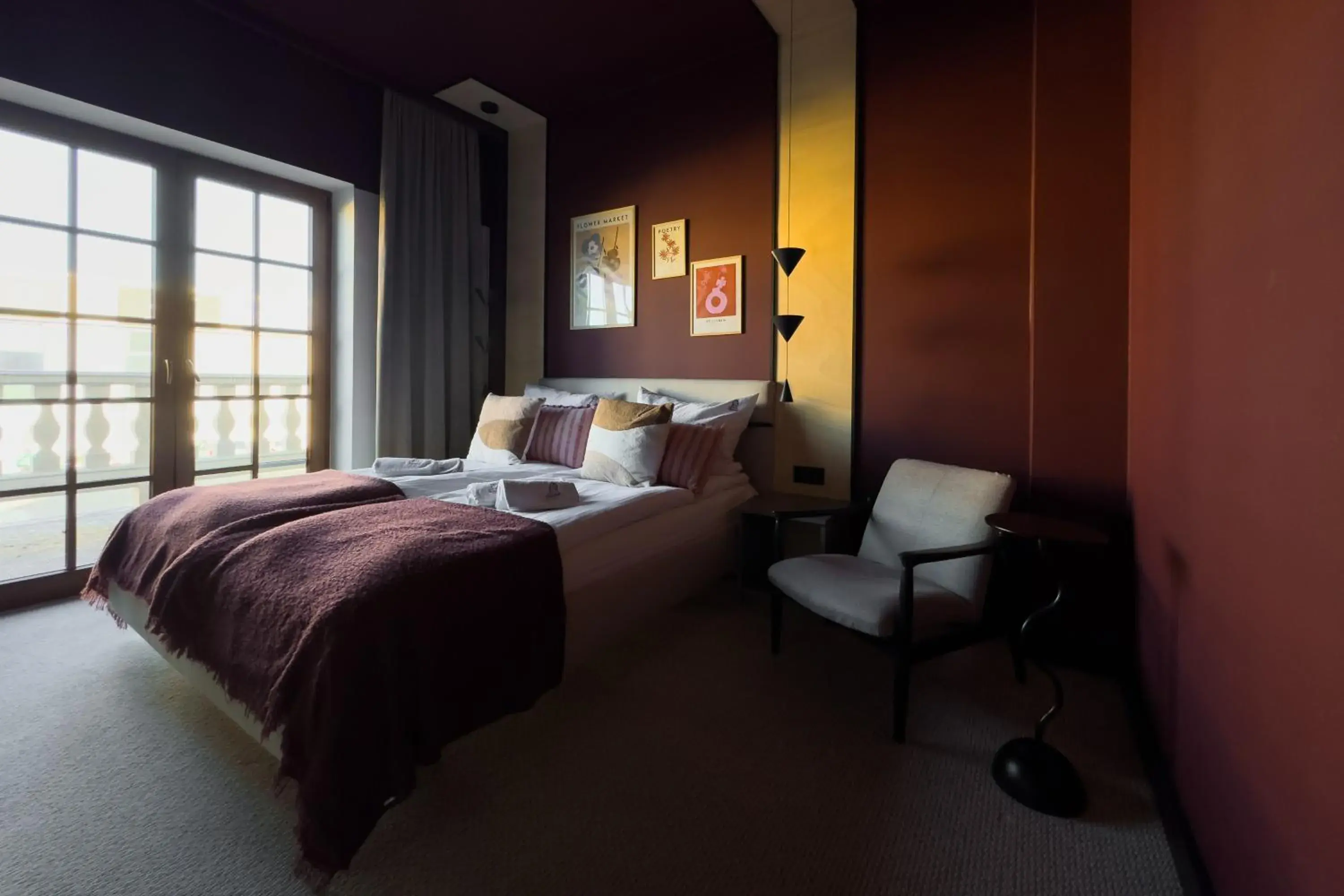 Double Room with Terrace in Dworek Double Room with Terrace in Dworek