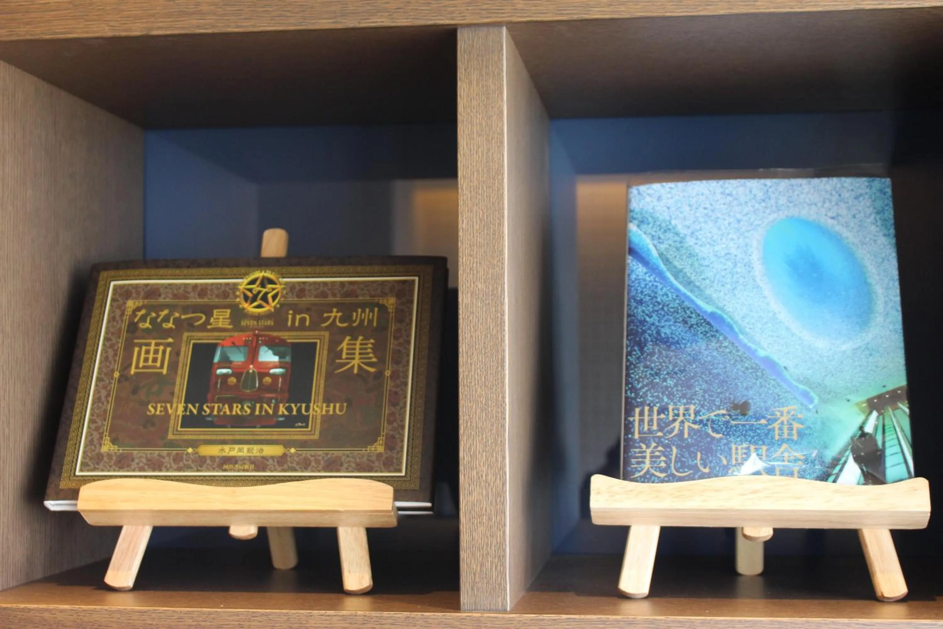 Library in JR Kyushu Hotel Blossom Naha