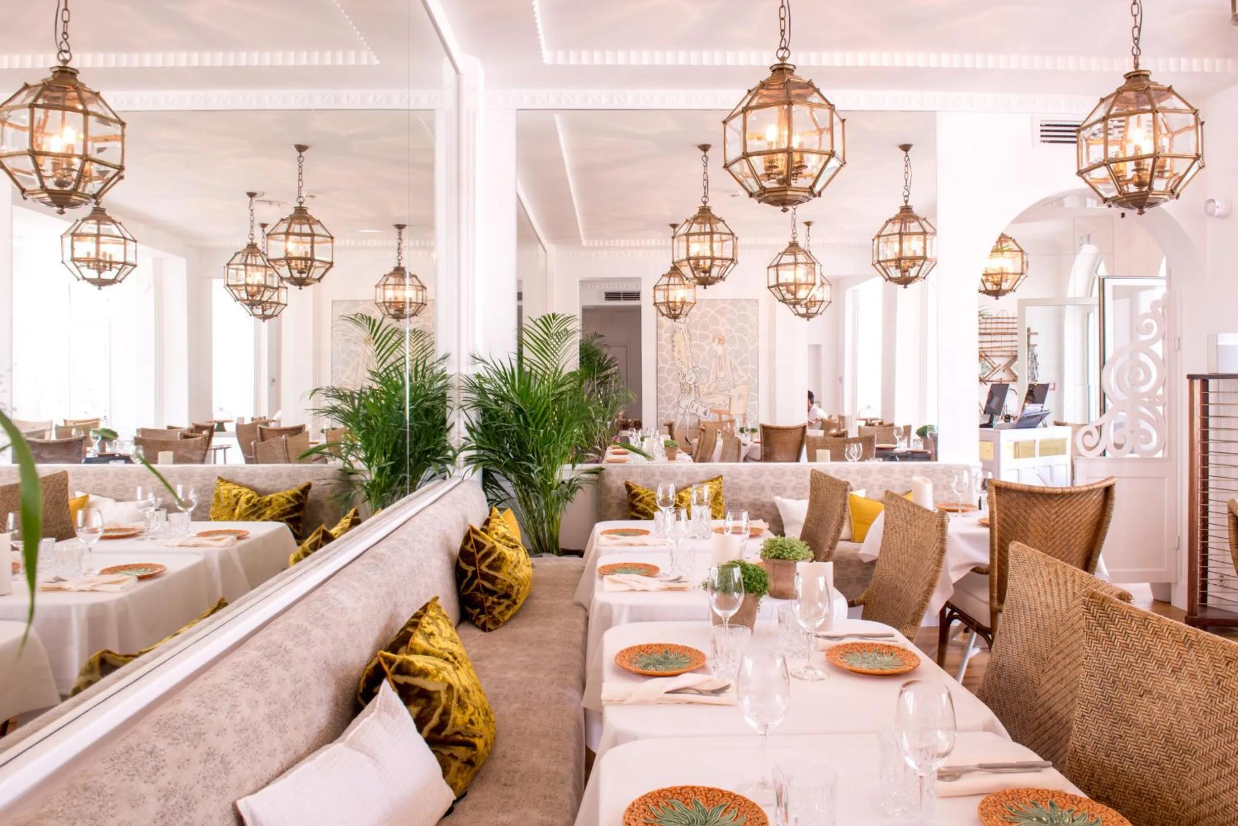 Restaurant/places to eat in La Palmeraie