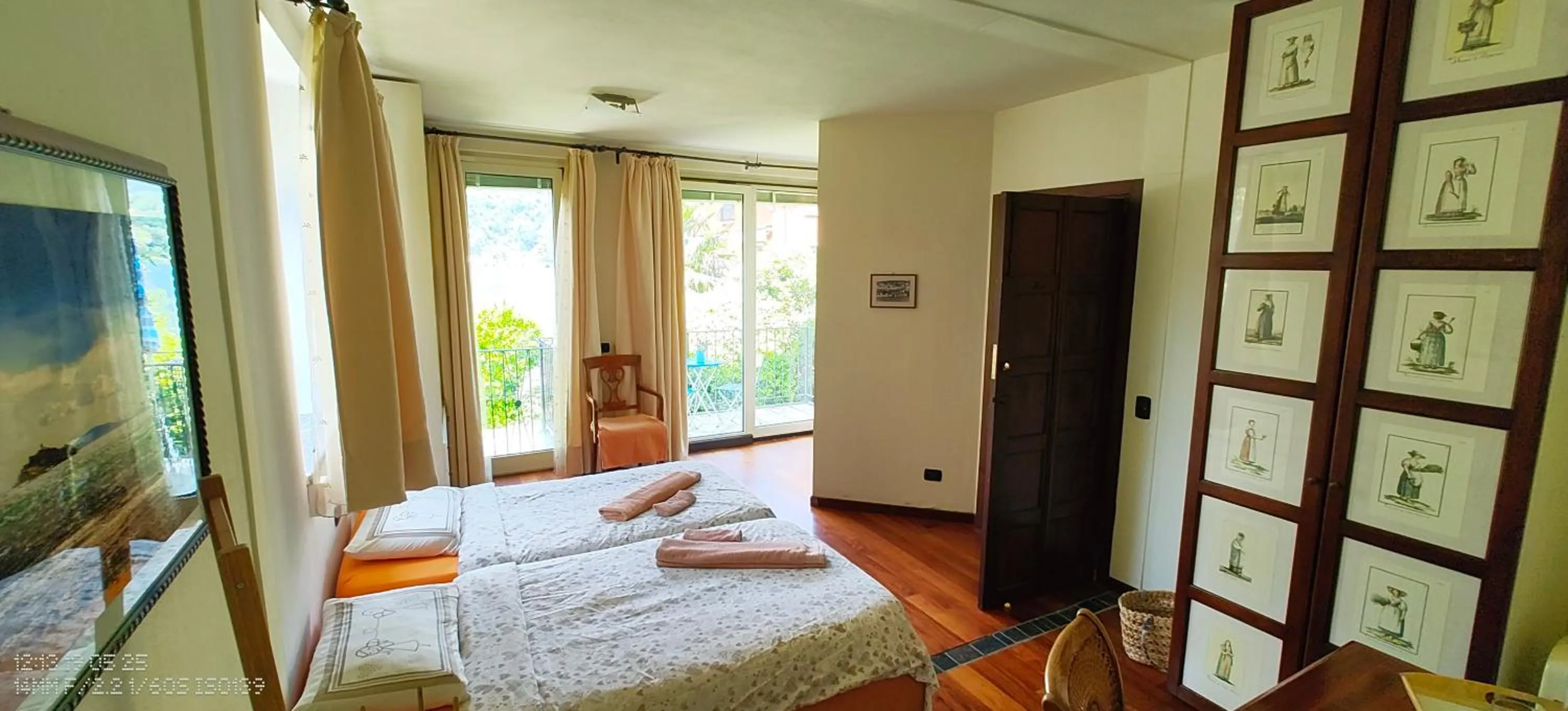 Bedroom in B&B Dolce vista al lago Lugano