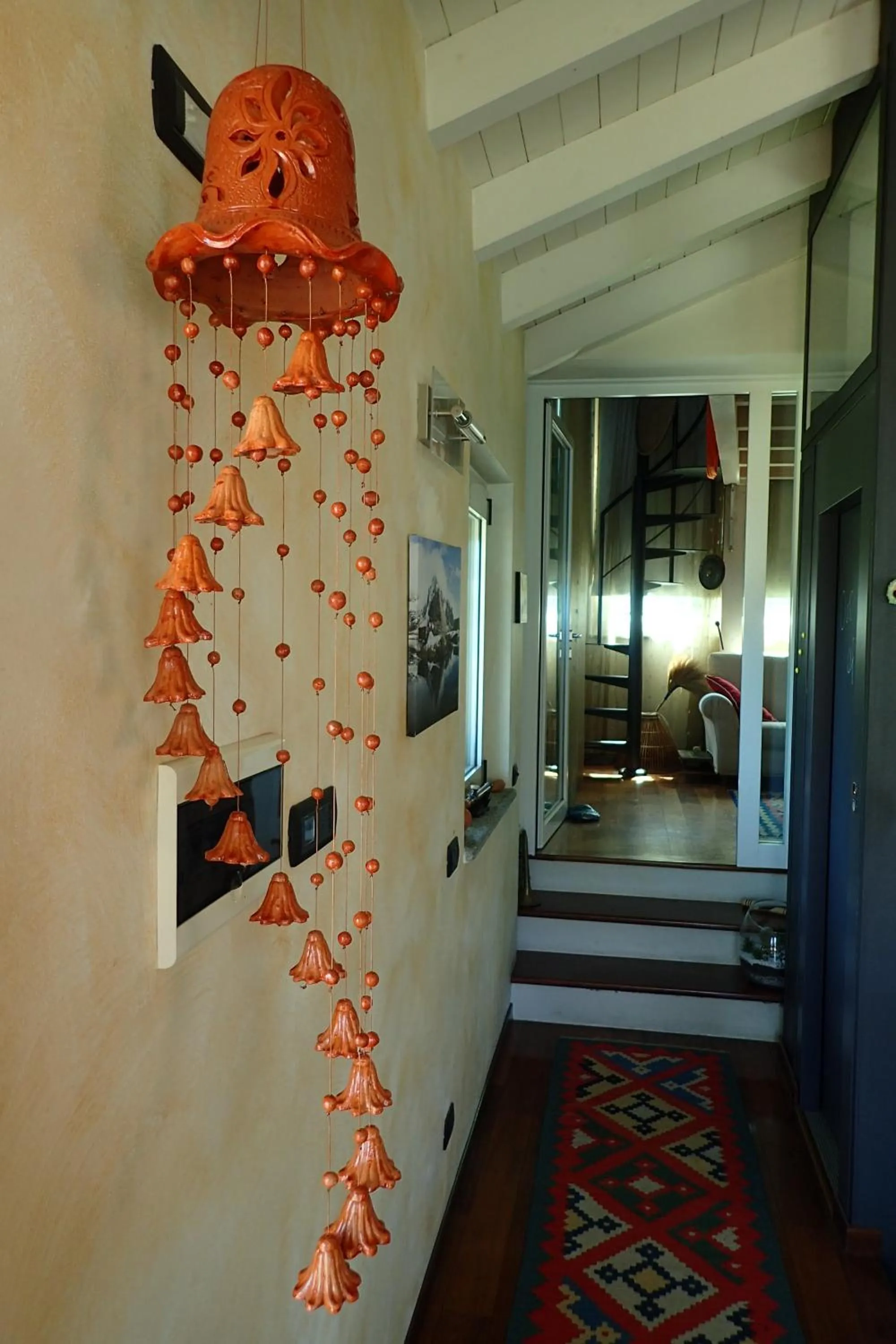 Decorative detail in B&B Dolce vista al lago Lugano