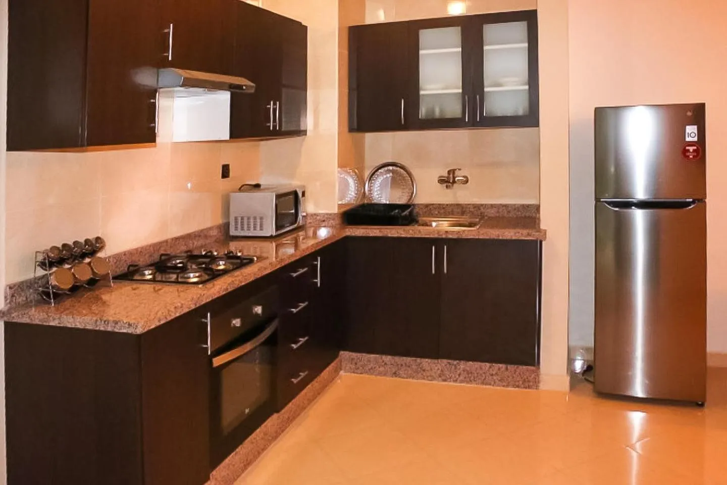 Kitchen or kitchenette in Apartment Borj Rayhane