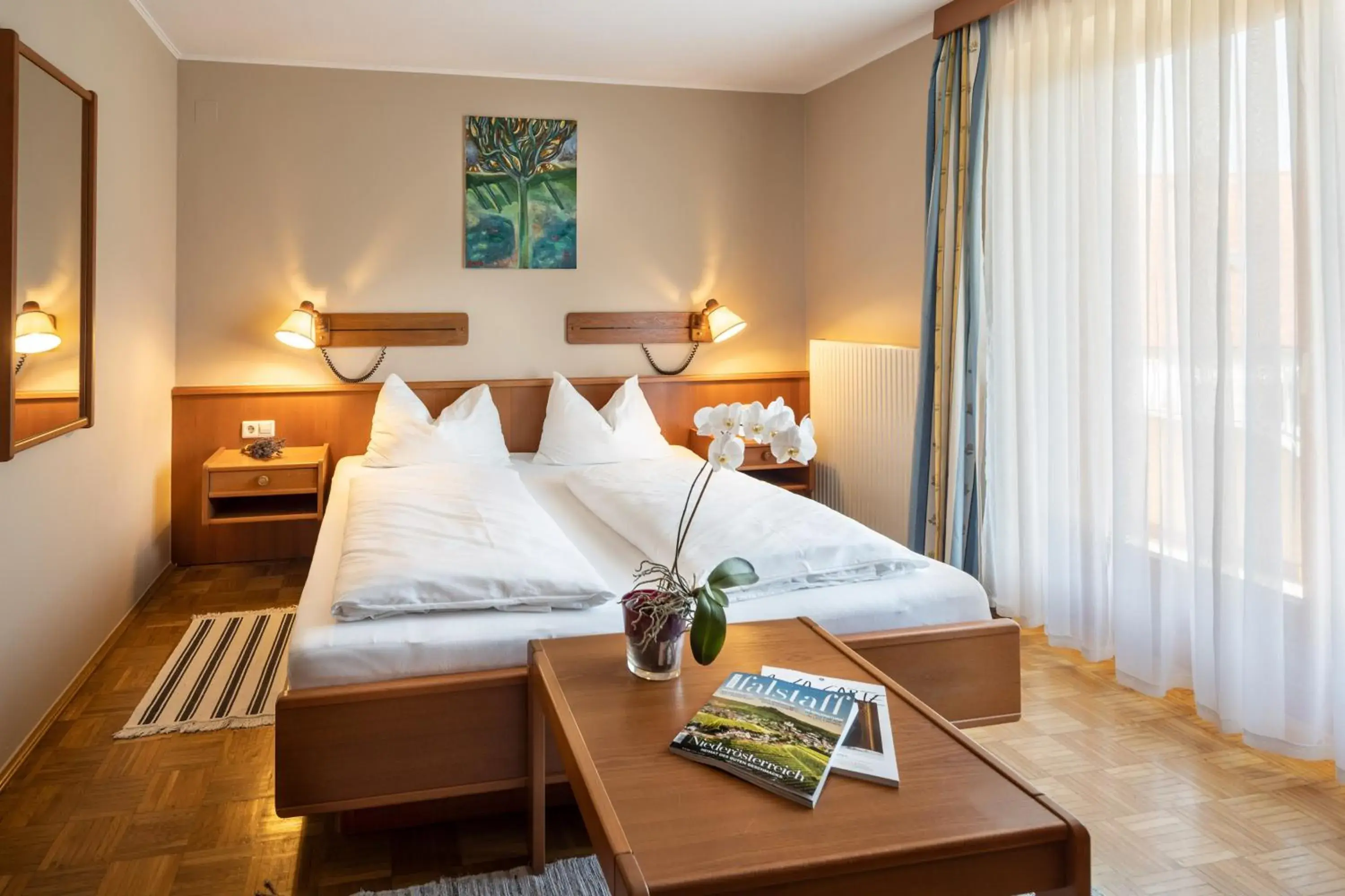 Double Room with Balcony - single occupancy in Breitenfelderhof zur Riegersburg Double Room with Balcony - single occupancy in Breitenfelderhof zur Riegersburg