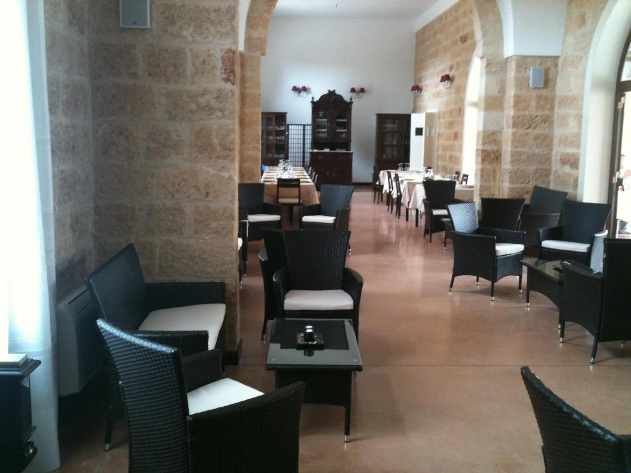 Lobby or reception in Masseria Li Campi