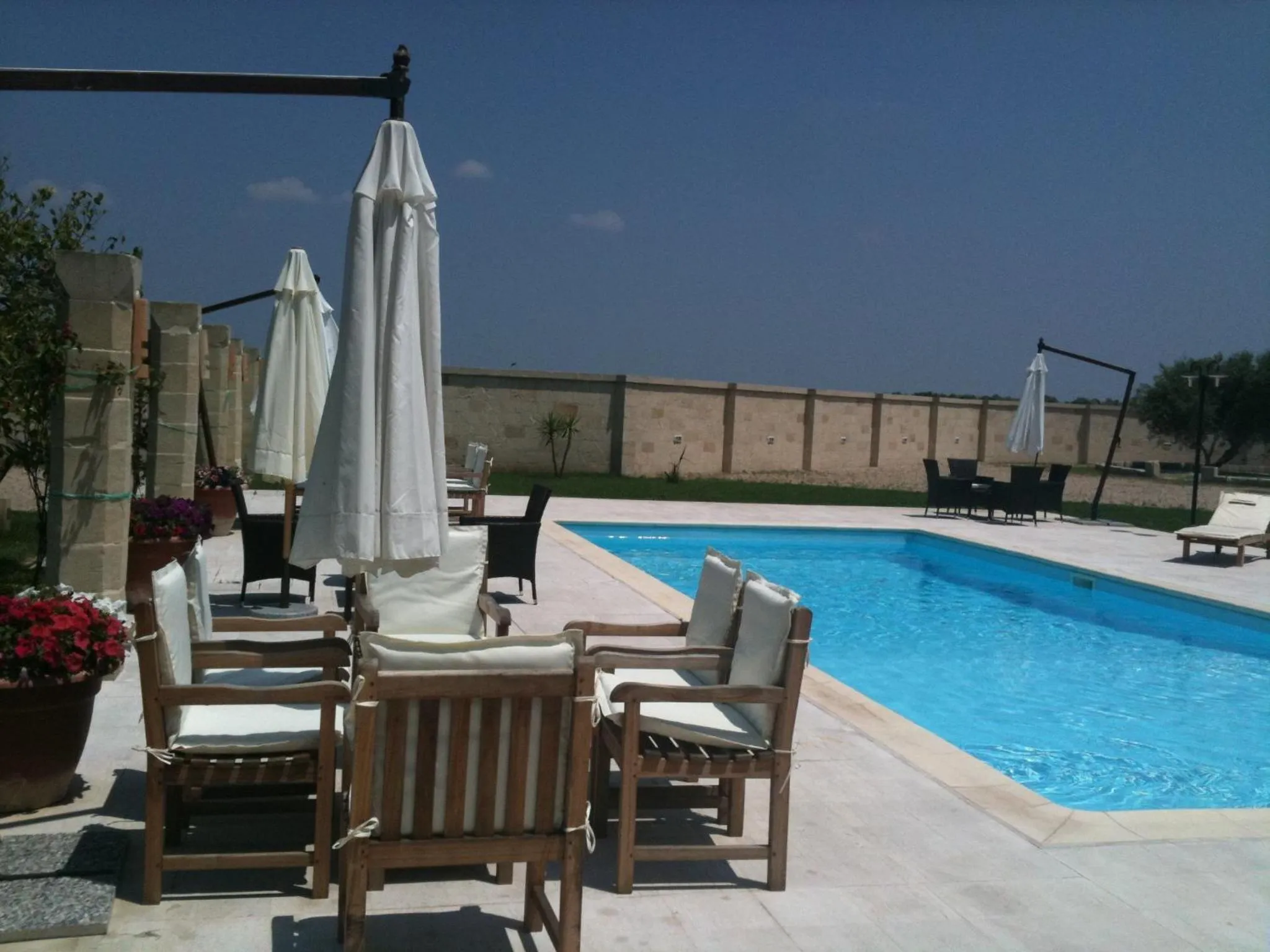 Swimming pool in Masseria Li Campi