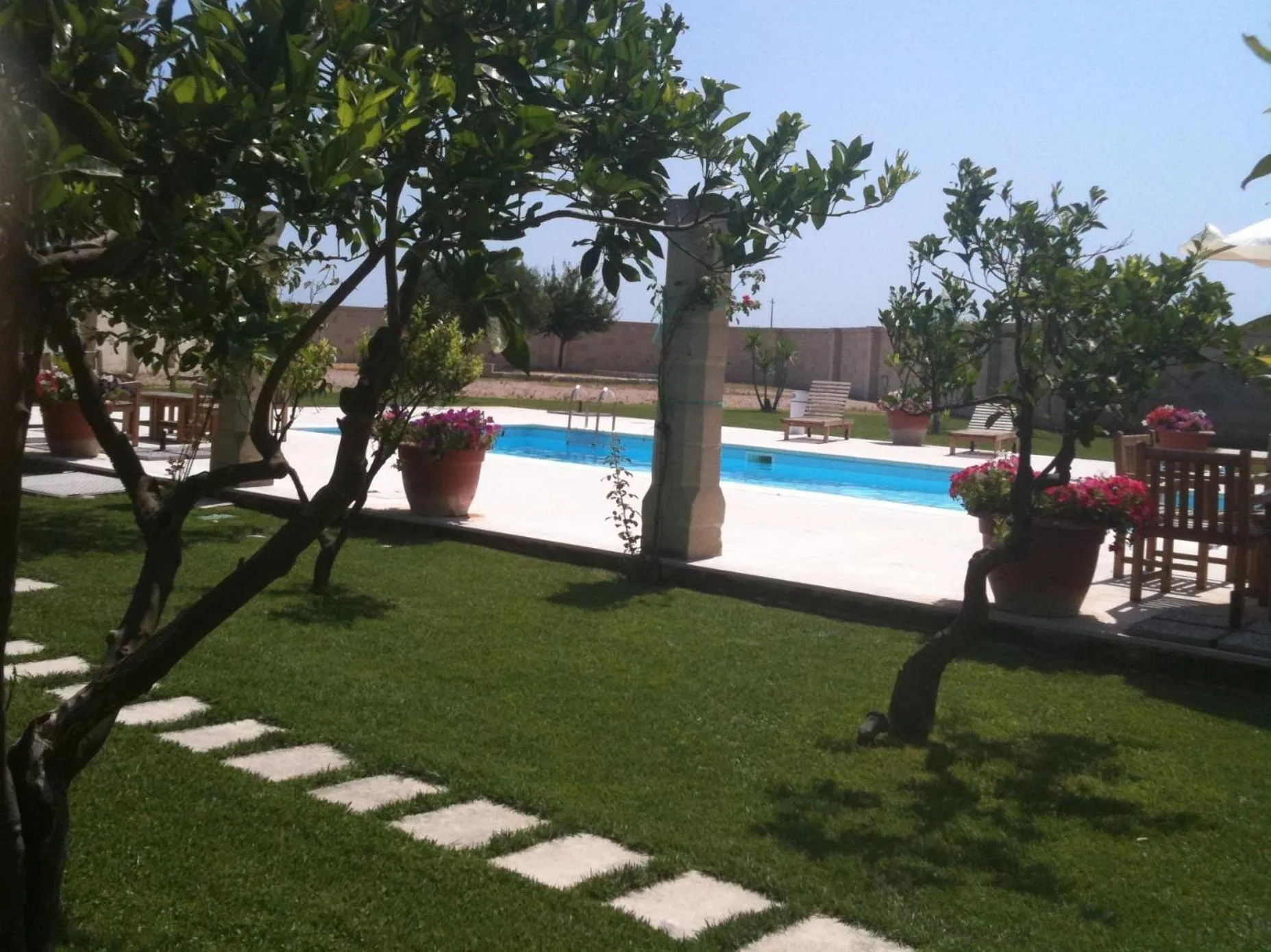 Garden in Masseria Li Campi