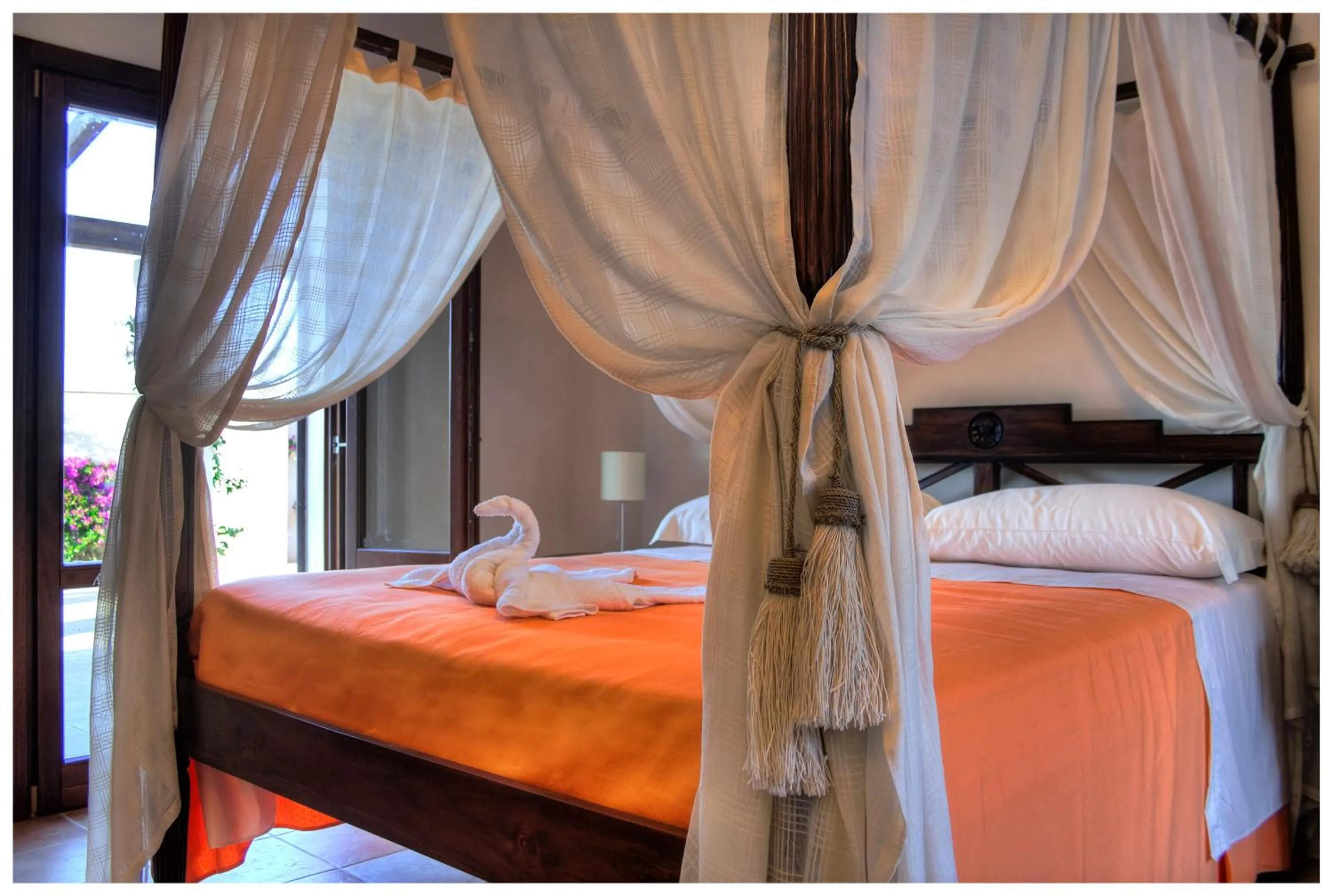 Bed in Masseria Li Campi