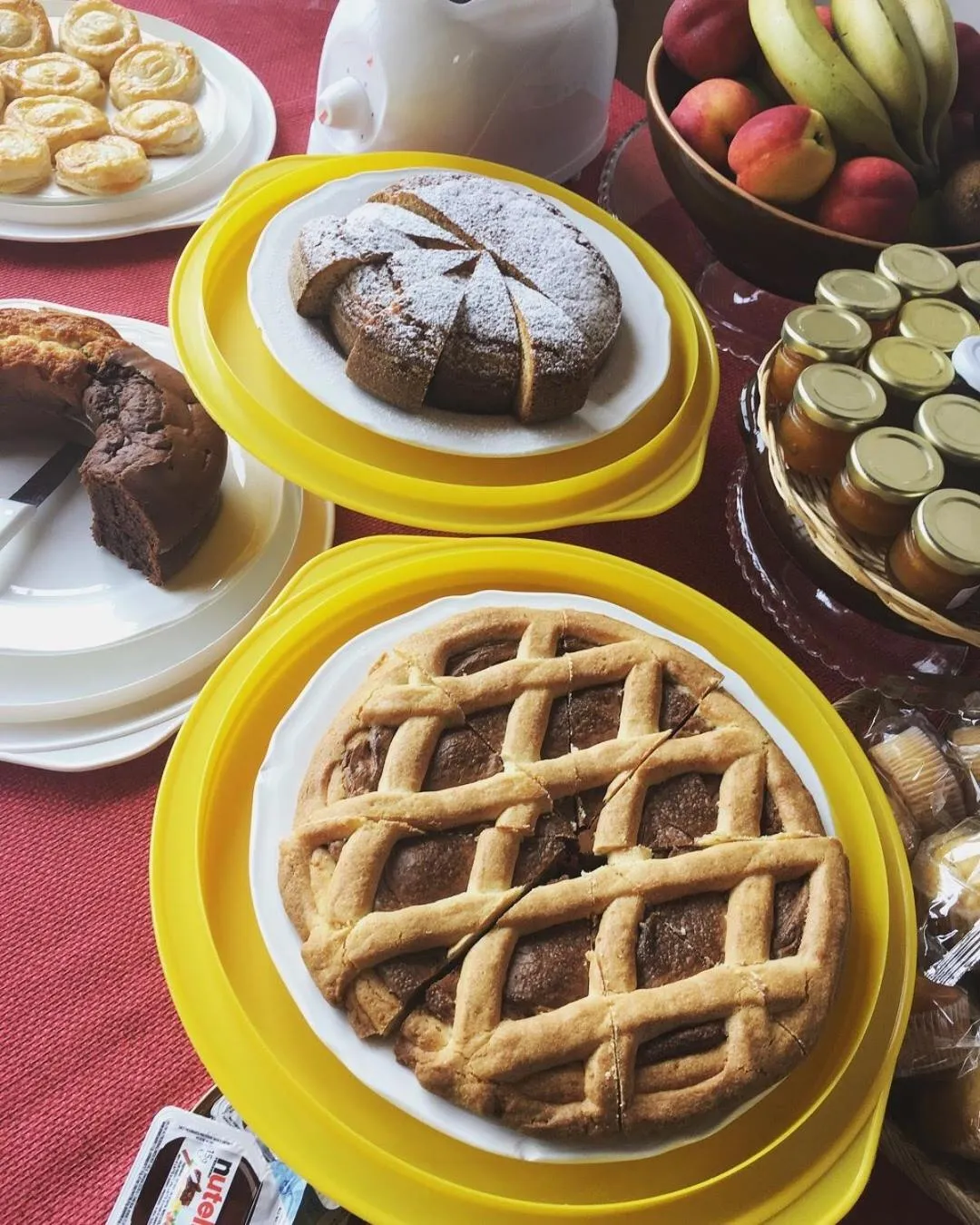 Buffet breakfast in Masseria Li Campi