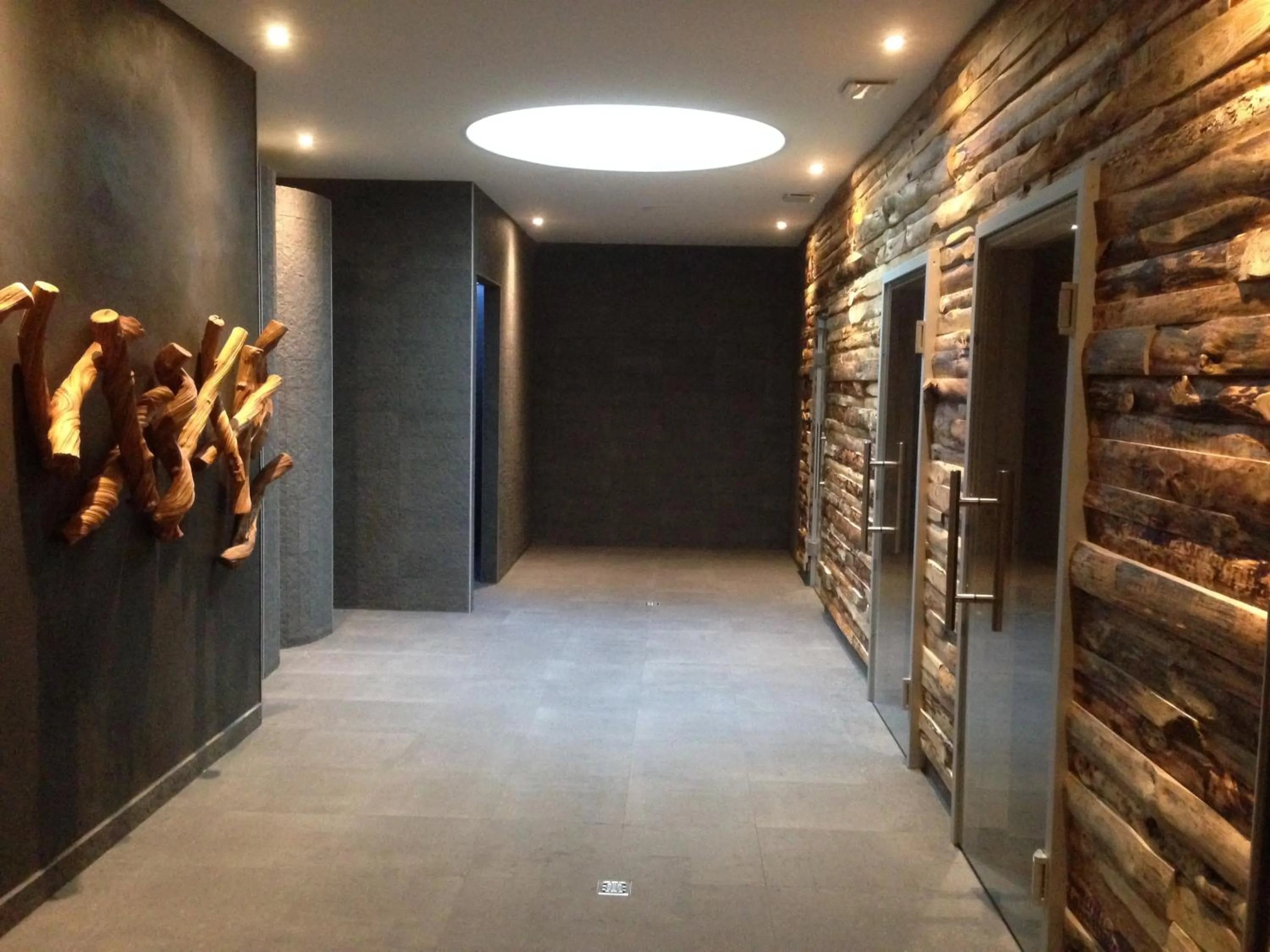 Sauna in L'auberge Du Cheval Blanc et Spa