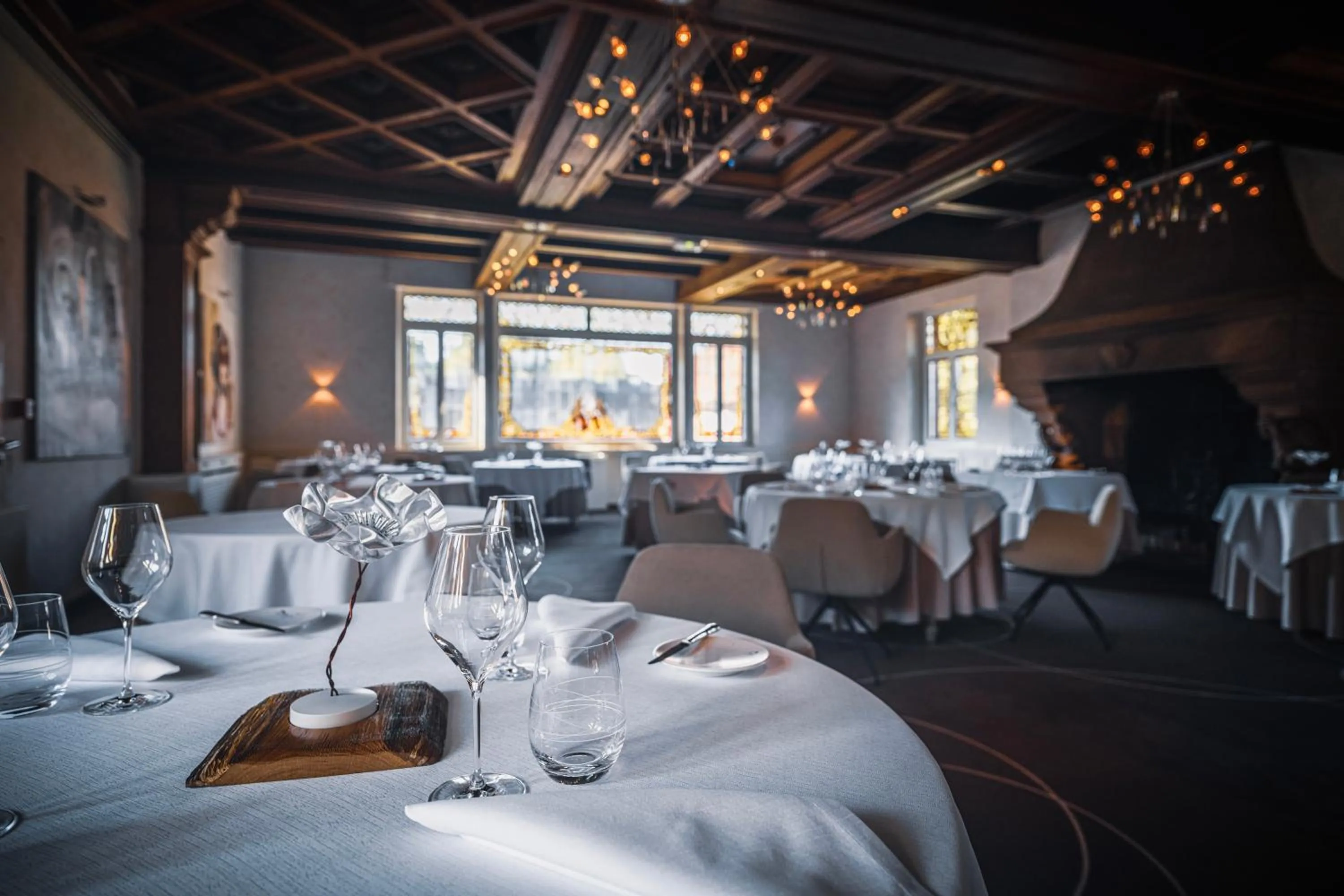 Restaurant/places to eat in L'auberge Du Cheval Blanc et Spa