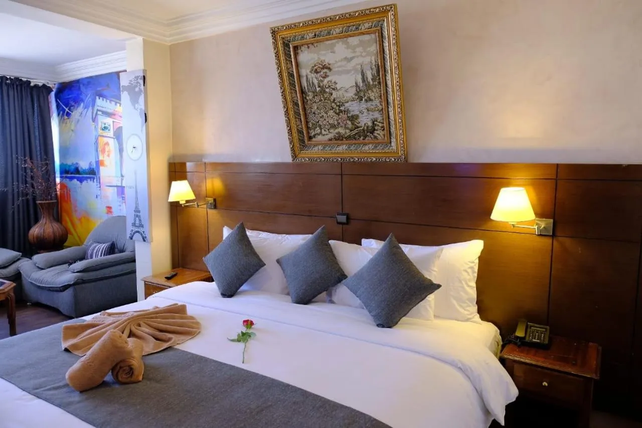 Bed in Washington Hotel