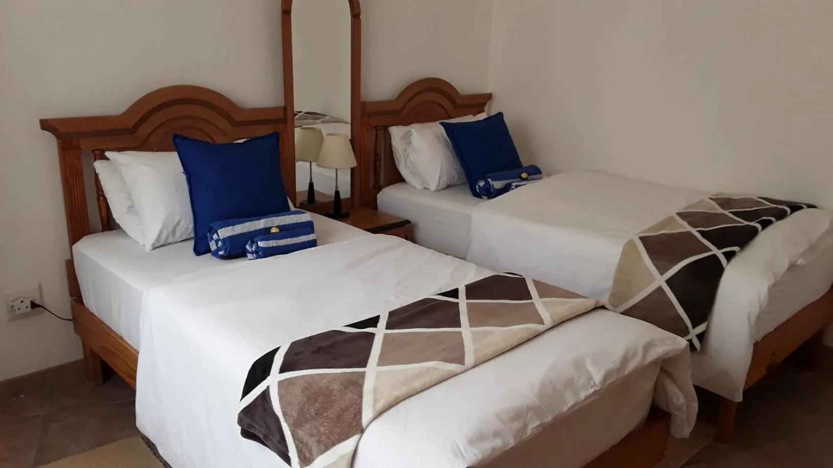 Bed in Maggie´s Accommodation