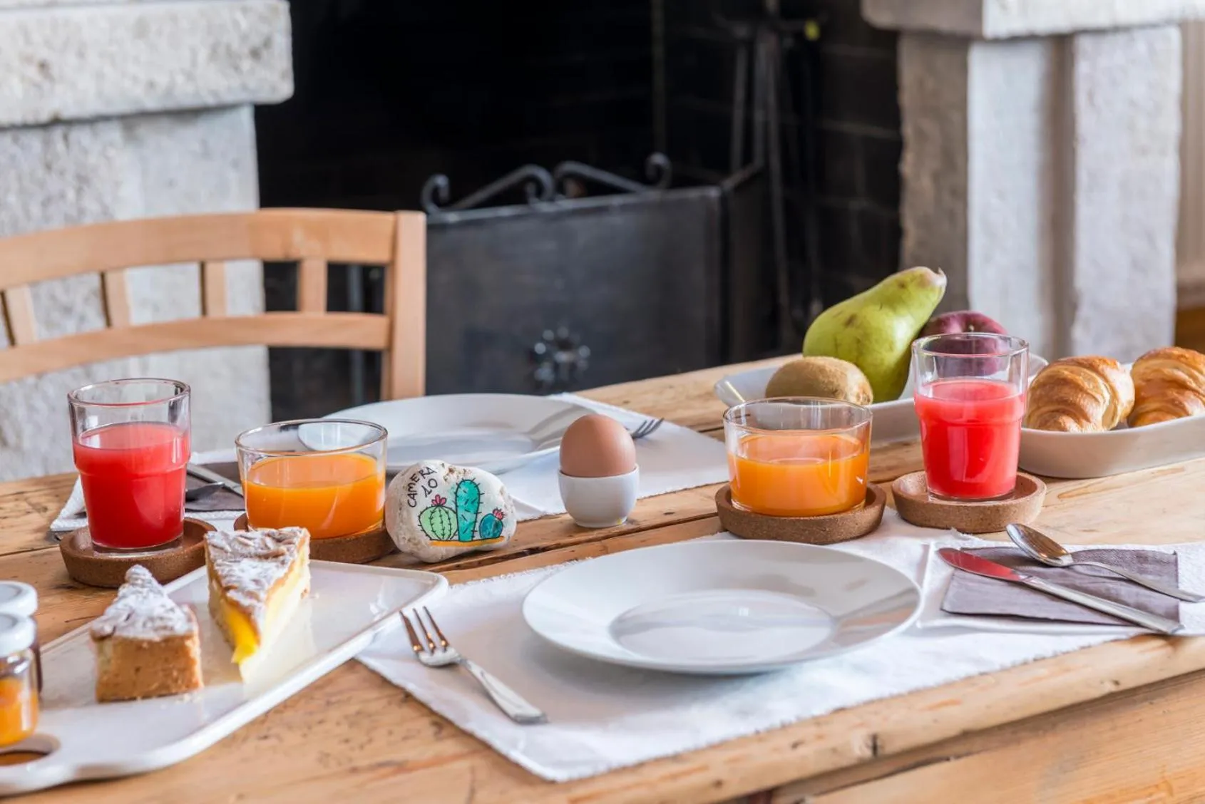 Food and drinks in Il Lavatoio Dimora Storica