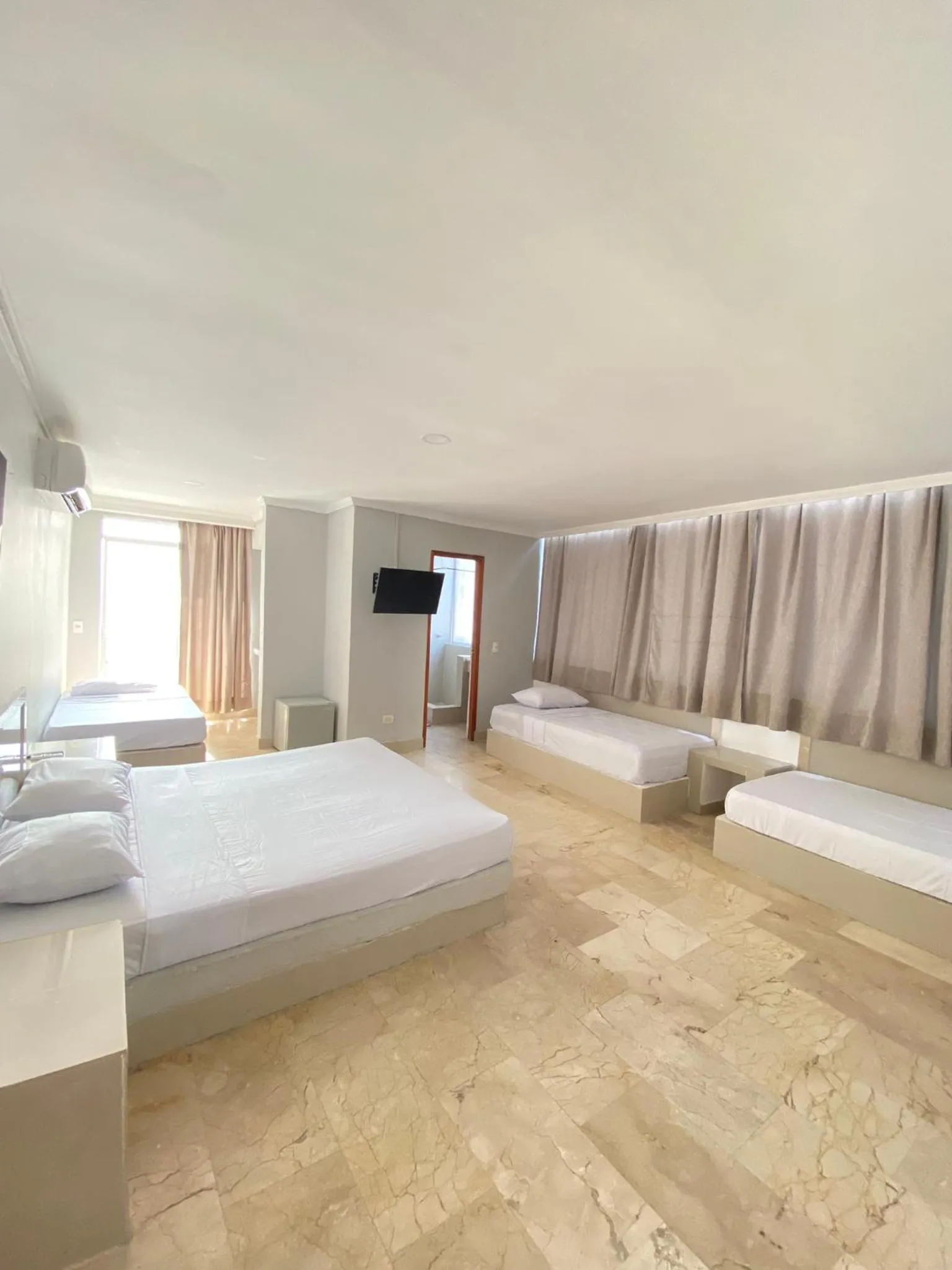 Bed in Hotel Cartagena Premium